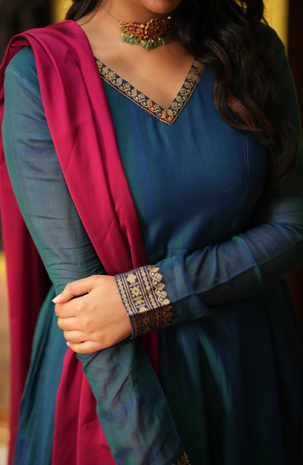 AKILA-(Blue with pink) - Image 2