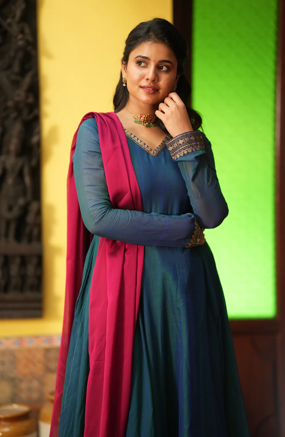 AKILA-(Blue with pink) - Image 6