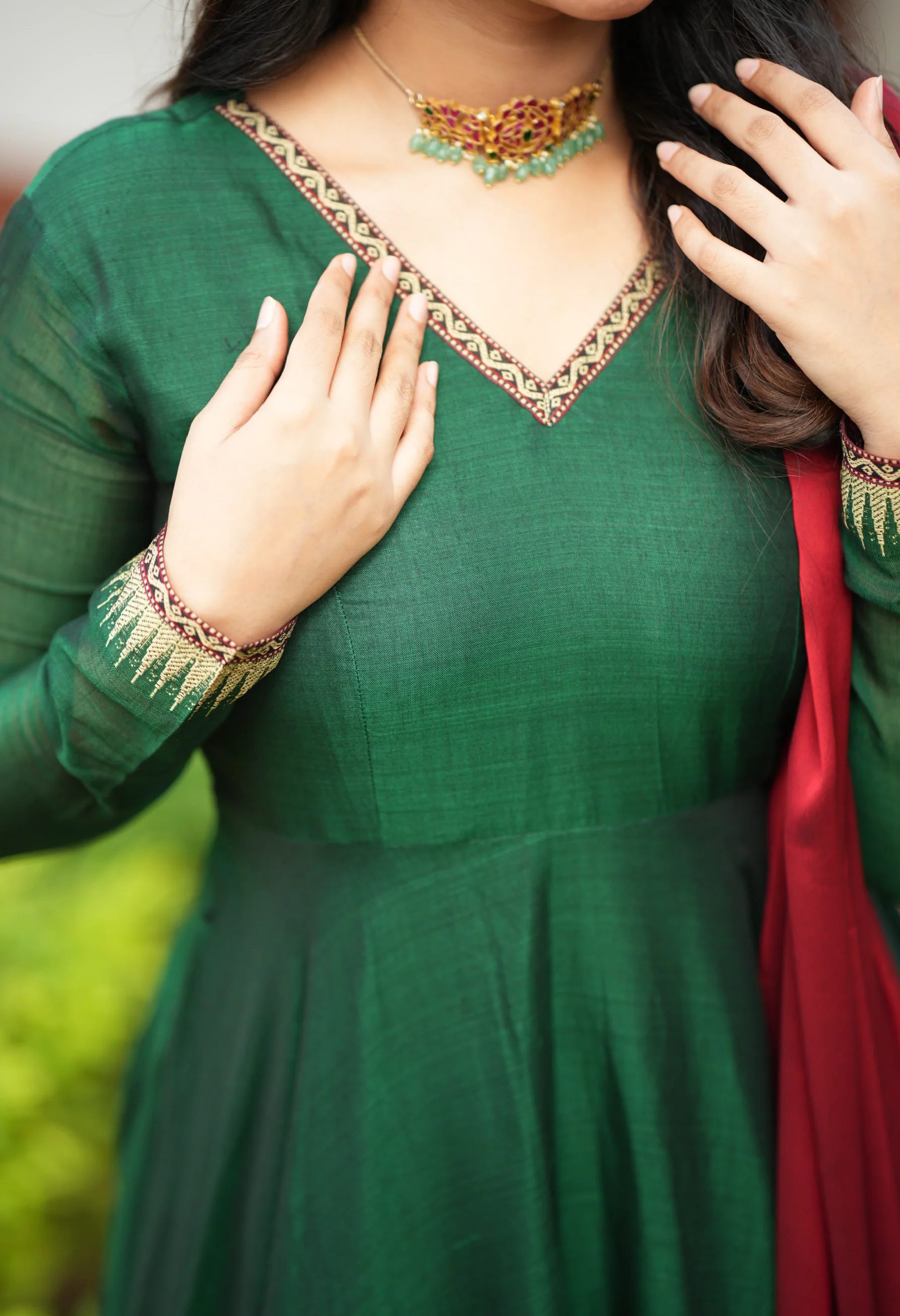 AKILA-Green with Red - Image 8