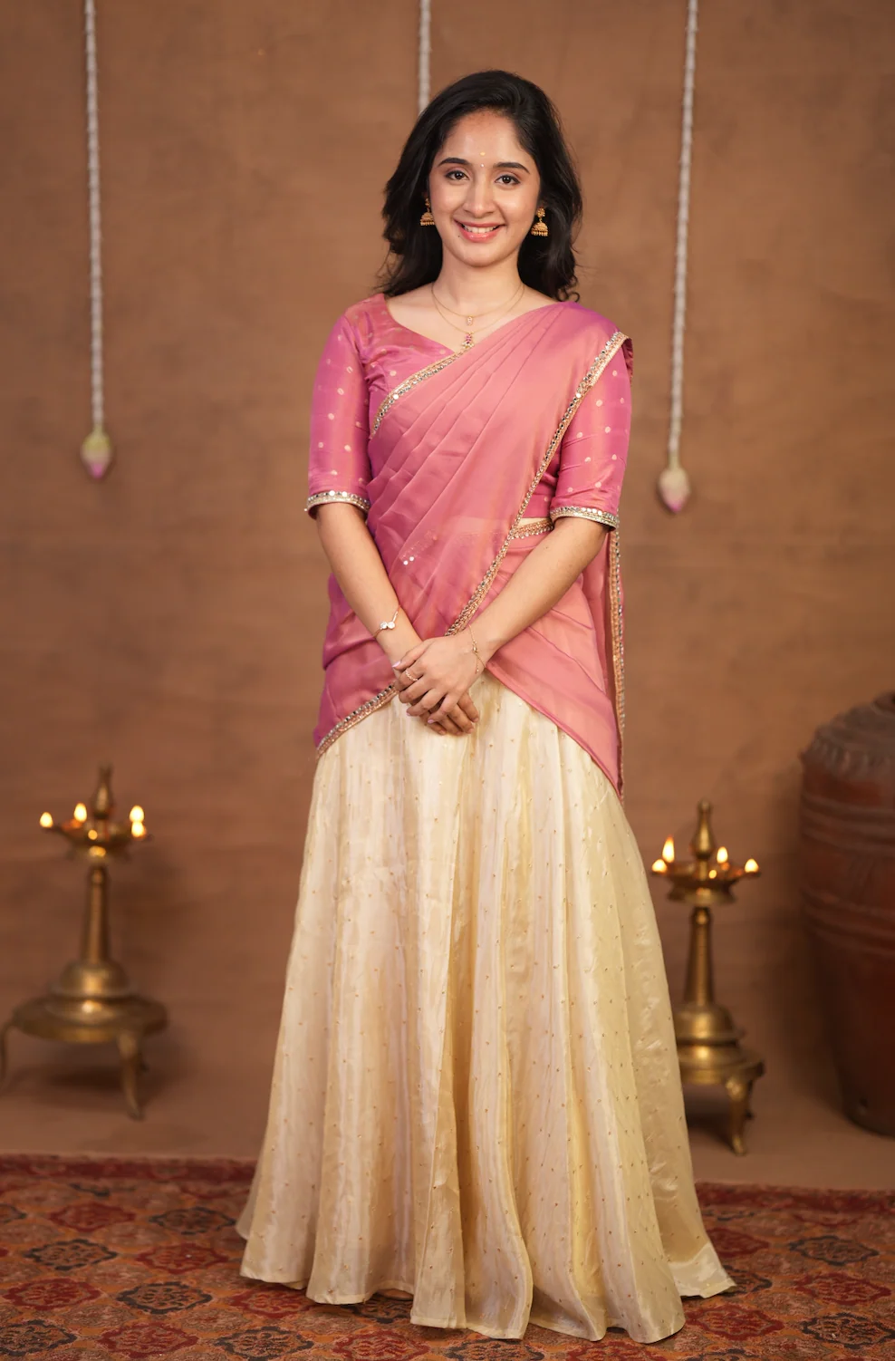 Athulya-(pink-Dhavani set)VC DIWALI'25 - Image 2