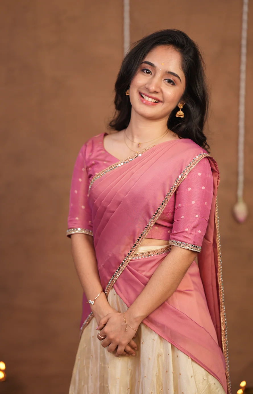 Athulya-(pink-Dhavani set)VC DIWALI'25 - Image 3