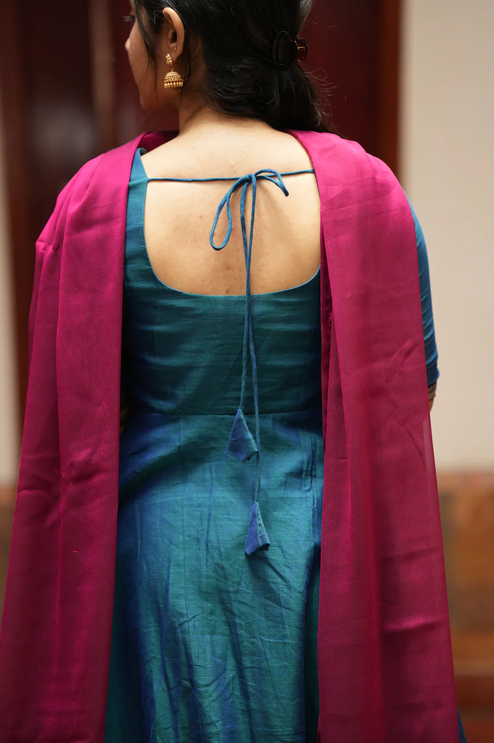 BHAMA-(BLUE WITH PINK)-VC DIWALI 25 - Image 11