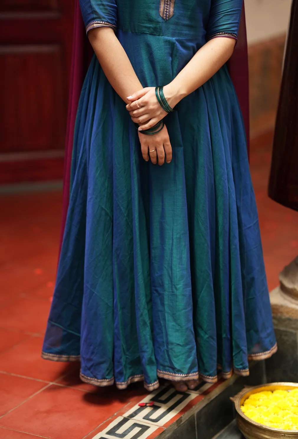 BHAMA-(BLUE WITH PINK)-VC DIWALI 25 - Image 4