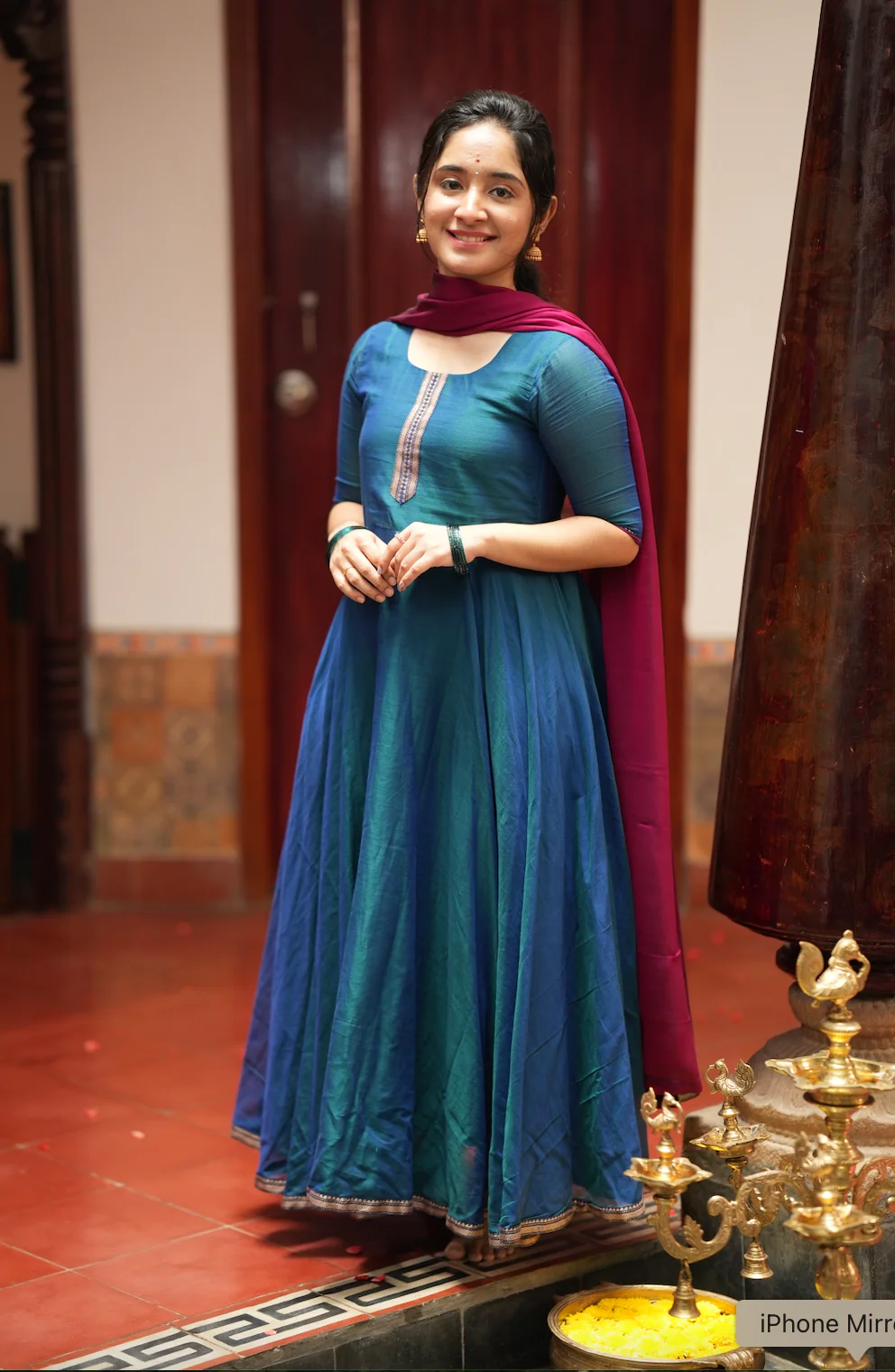 BHAMA-(BLUE WITH PINK)-VC DIWALI 25 - Image 6