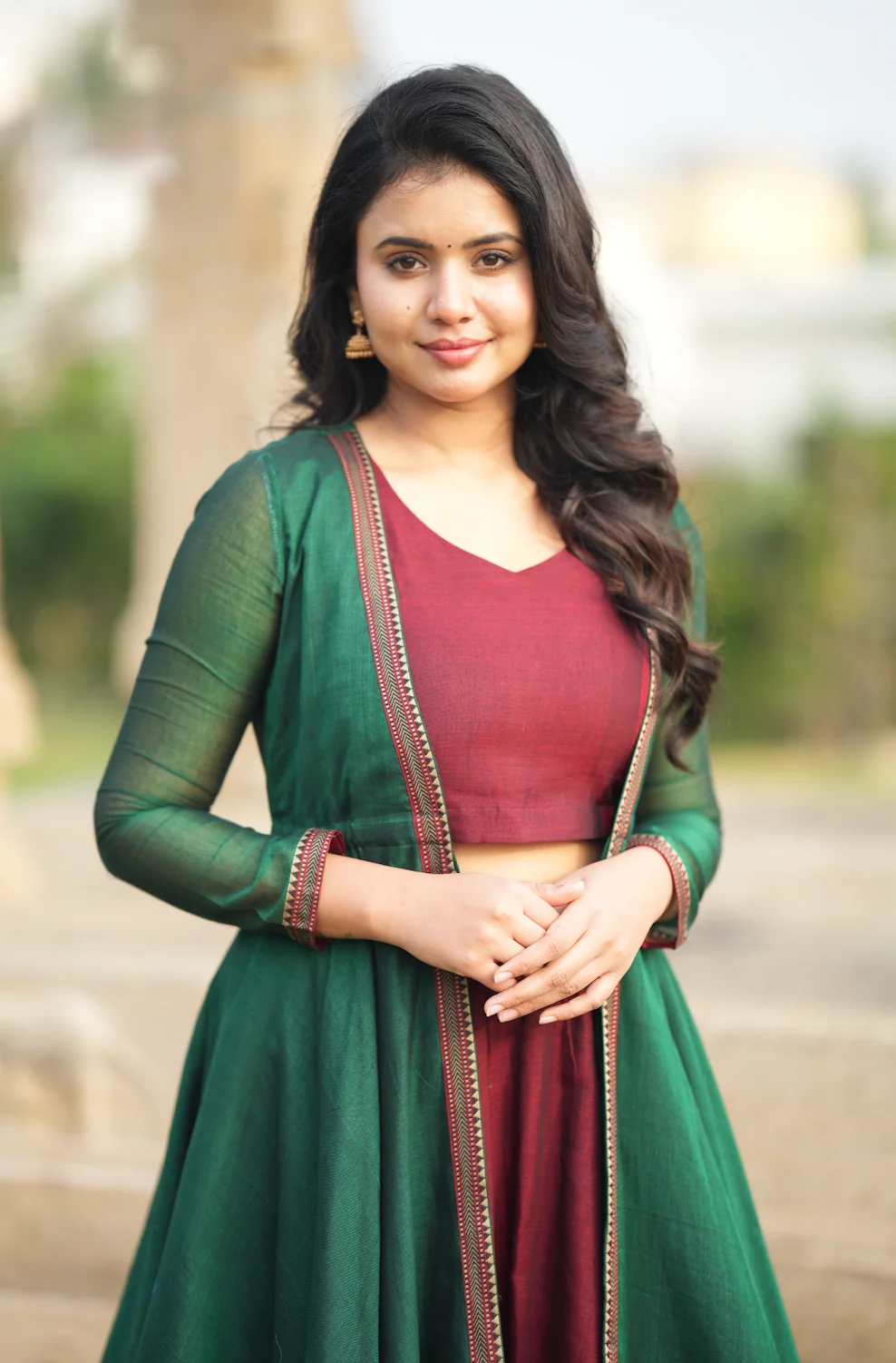 BHAMA-Handloom shrug set - Image 4