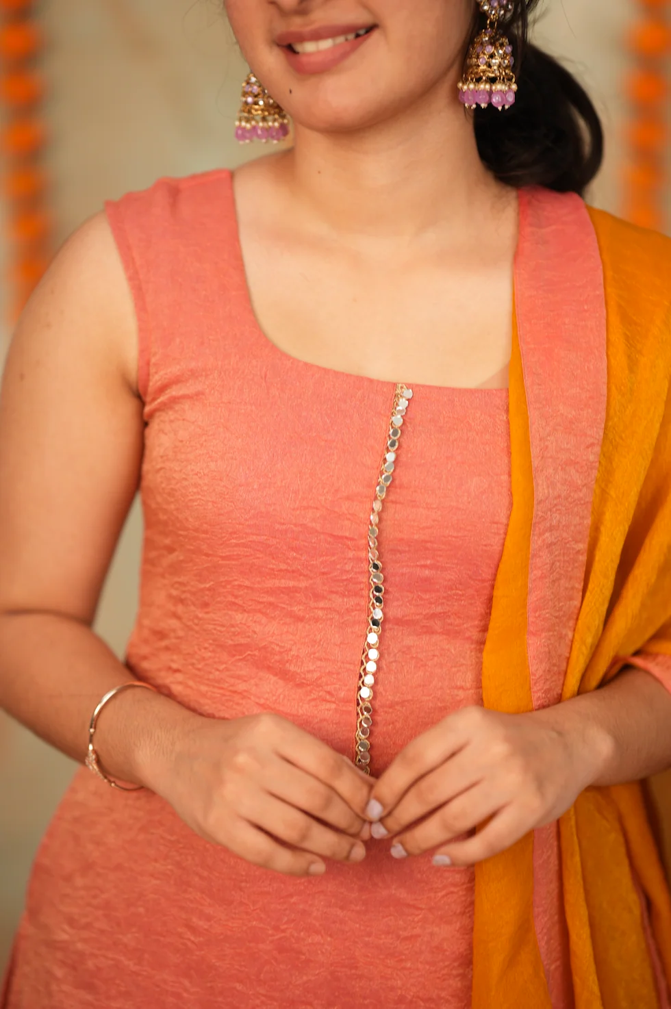 Bhargavee-Peach - Image 3