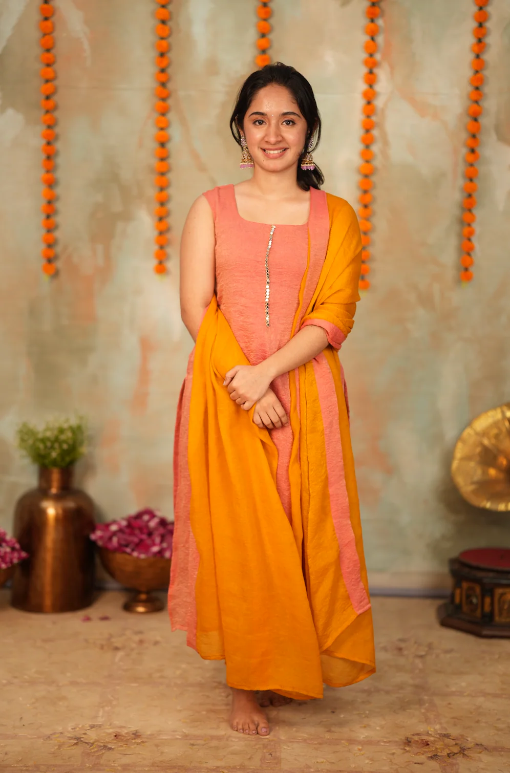 Bhargavee-Peach - Image 5