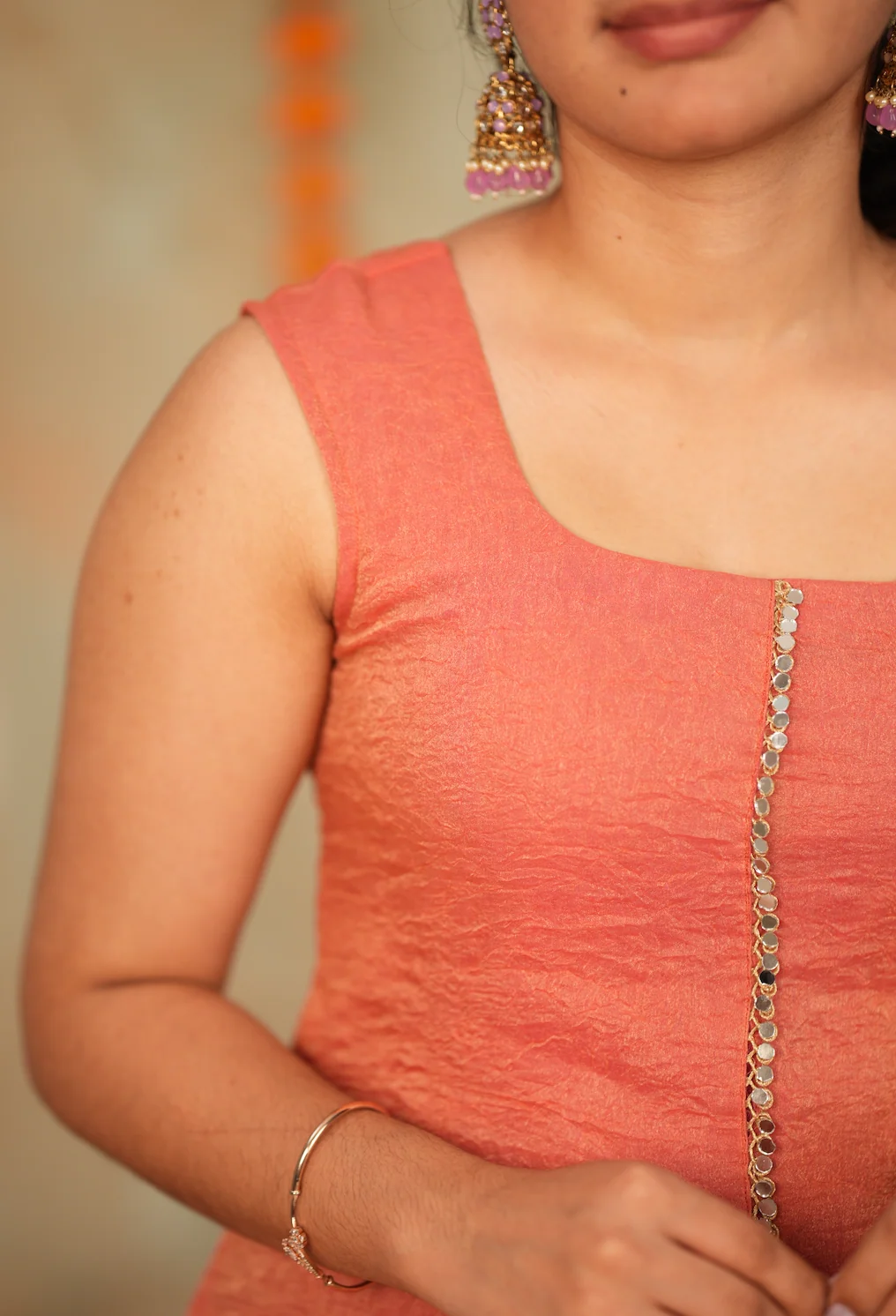 Bhargavee-Peach - Image 6