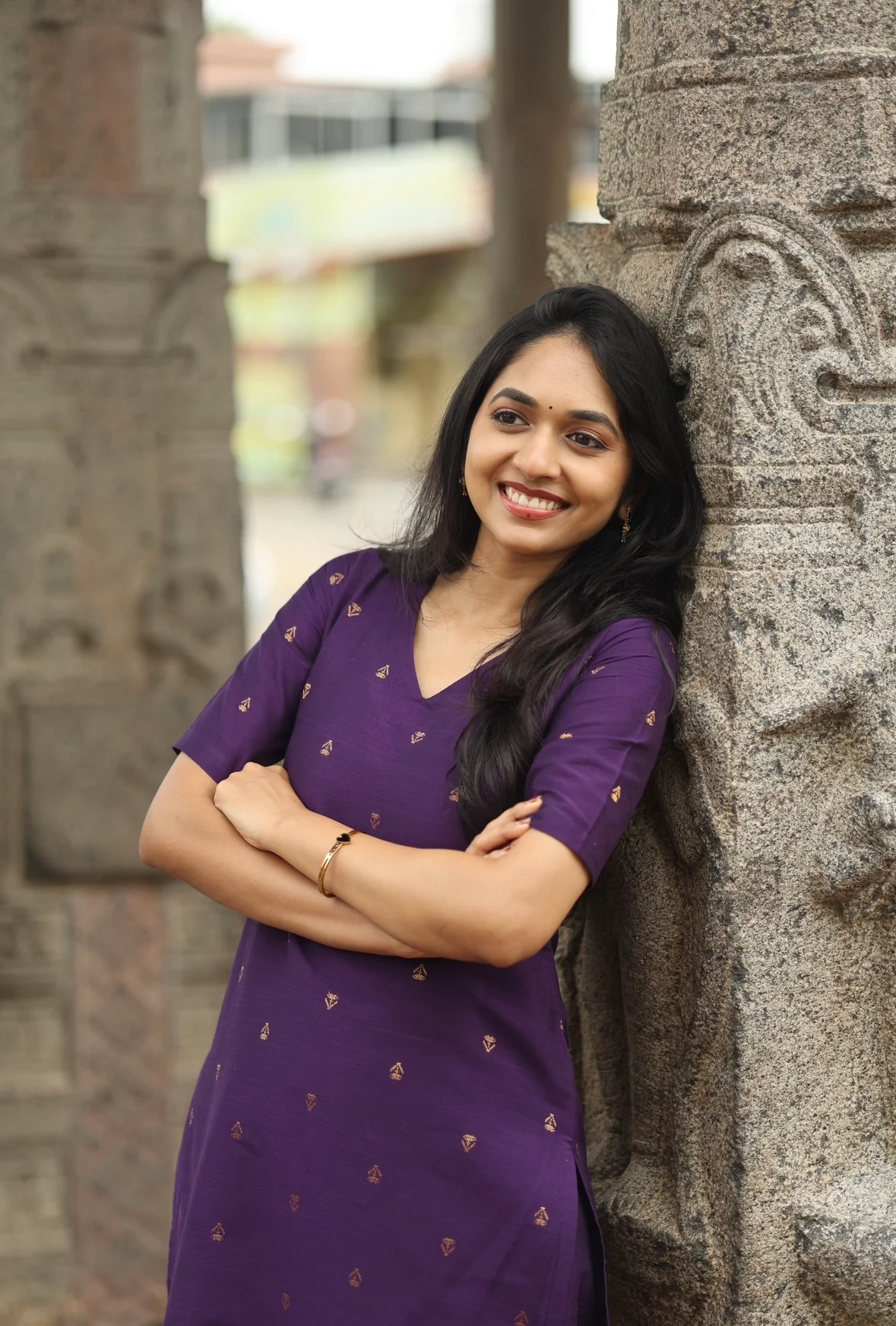Meenakshi-Violet