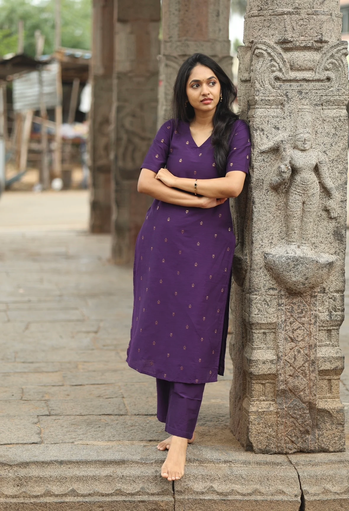 Meenakshi-Violet - Image 2