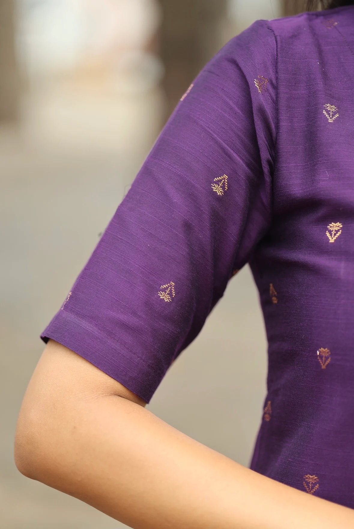 Meenakshi-Violet - Image 4