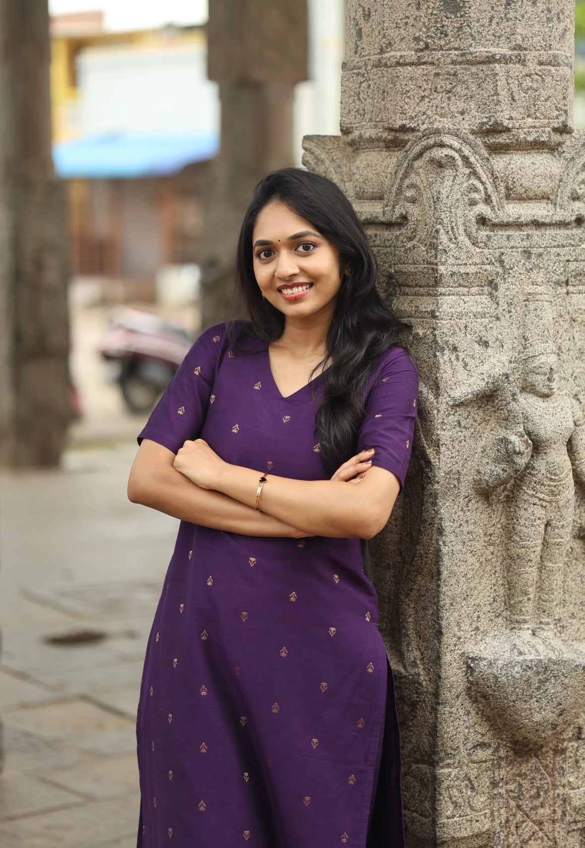Meenakshi-Violet - Image 5