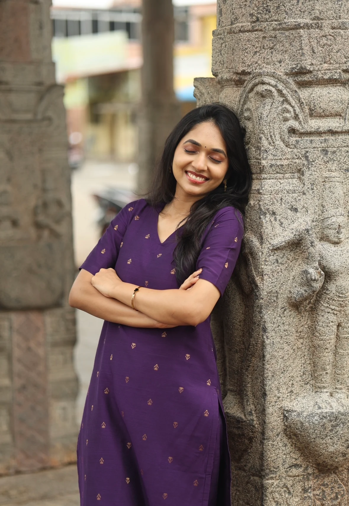 Meenakshi-Violet - Image 6