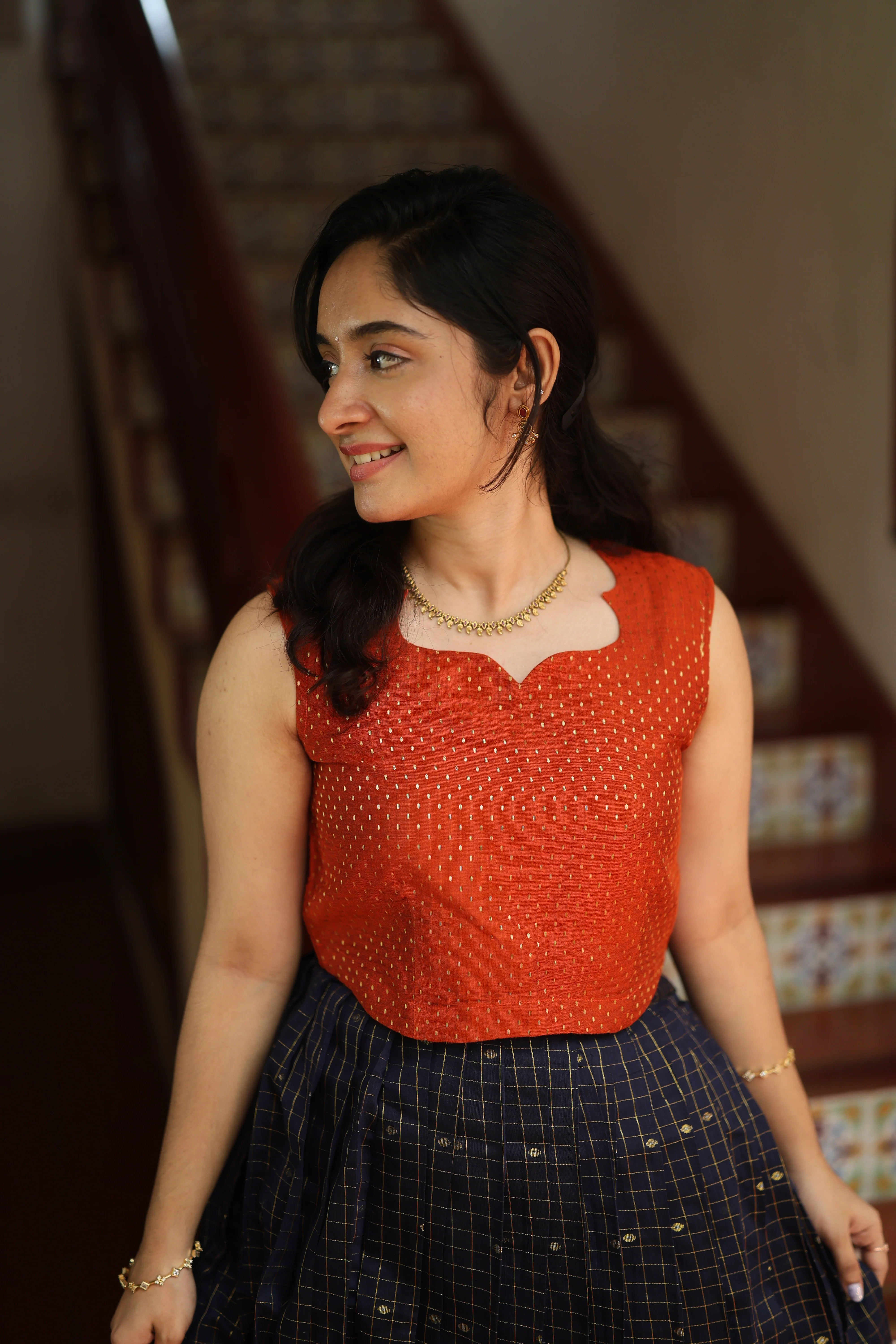 Kaira-Rust+Blue - Image 5