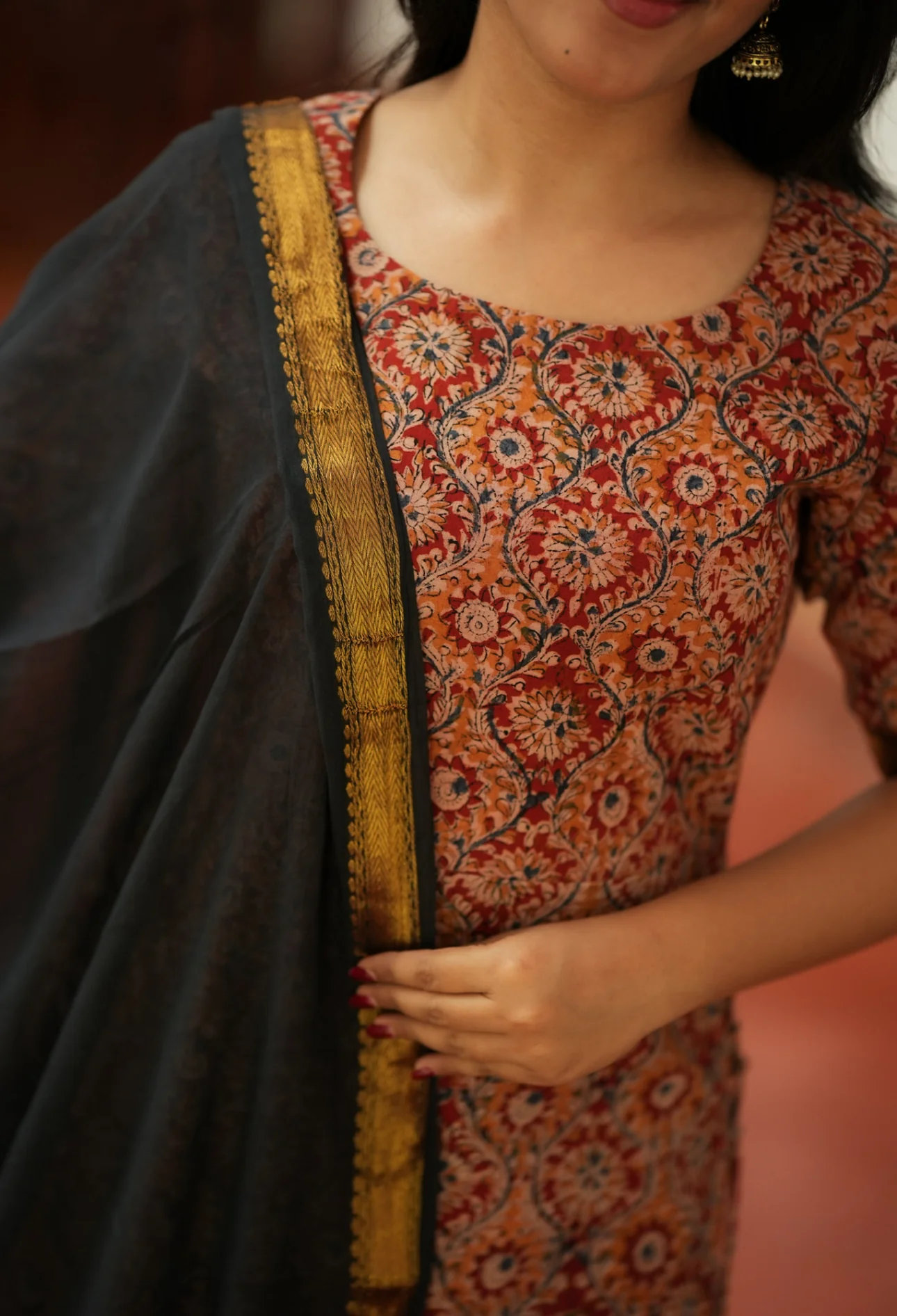 Kamini-Maroon(Kurti) - Image 5