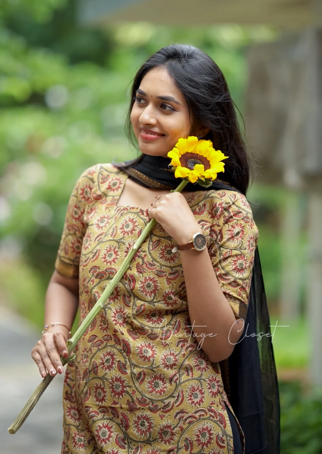 Kamini-Sunflower(Kurti)
