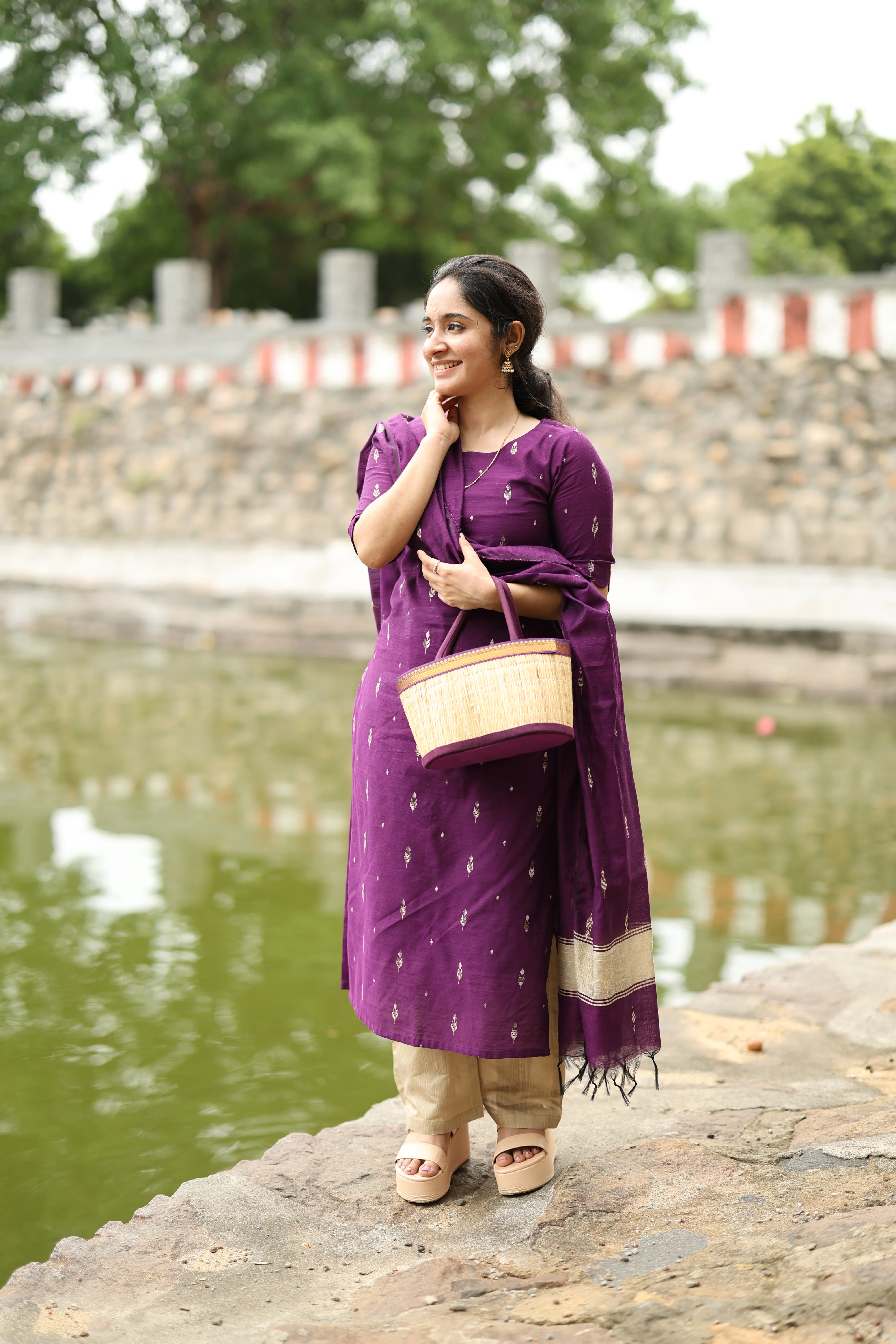 KEERTHANA-Violet