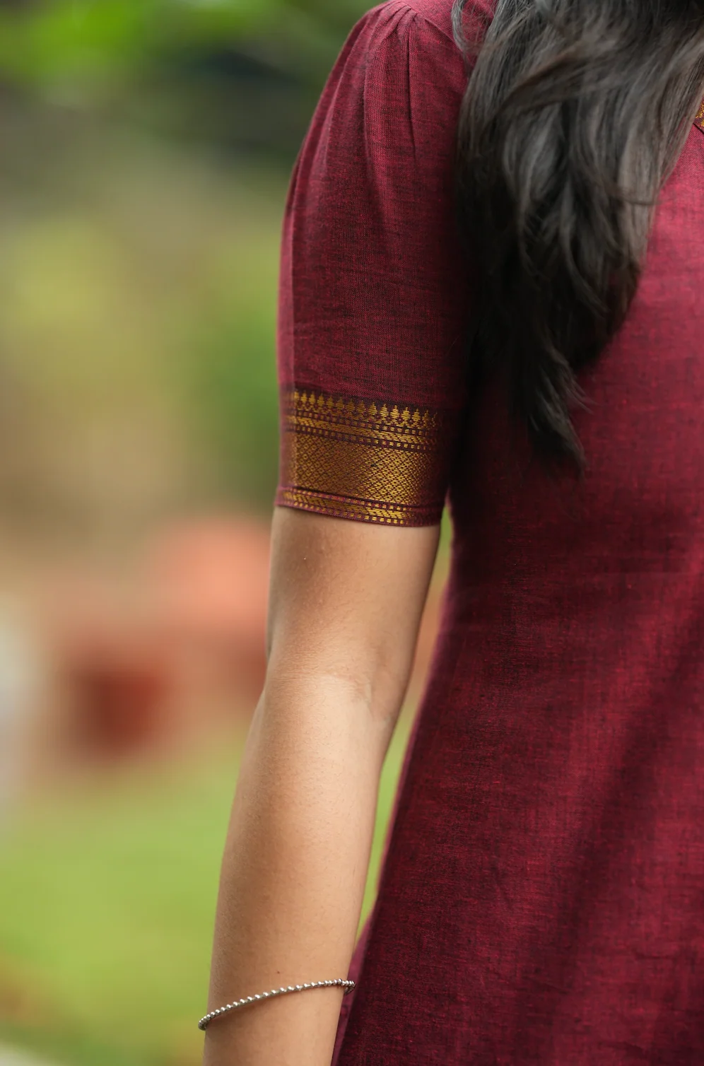 Maaya-Maroon(KAAKHA-KAAKHA series) - Image 2