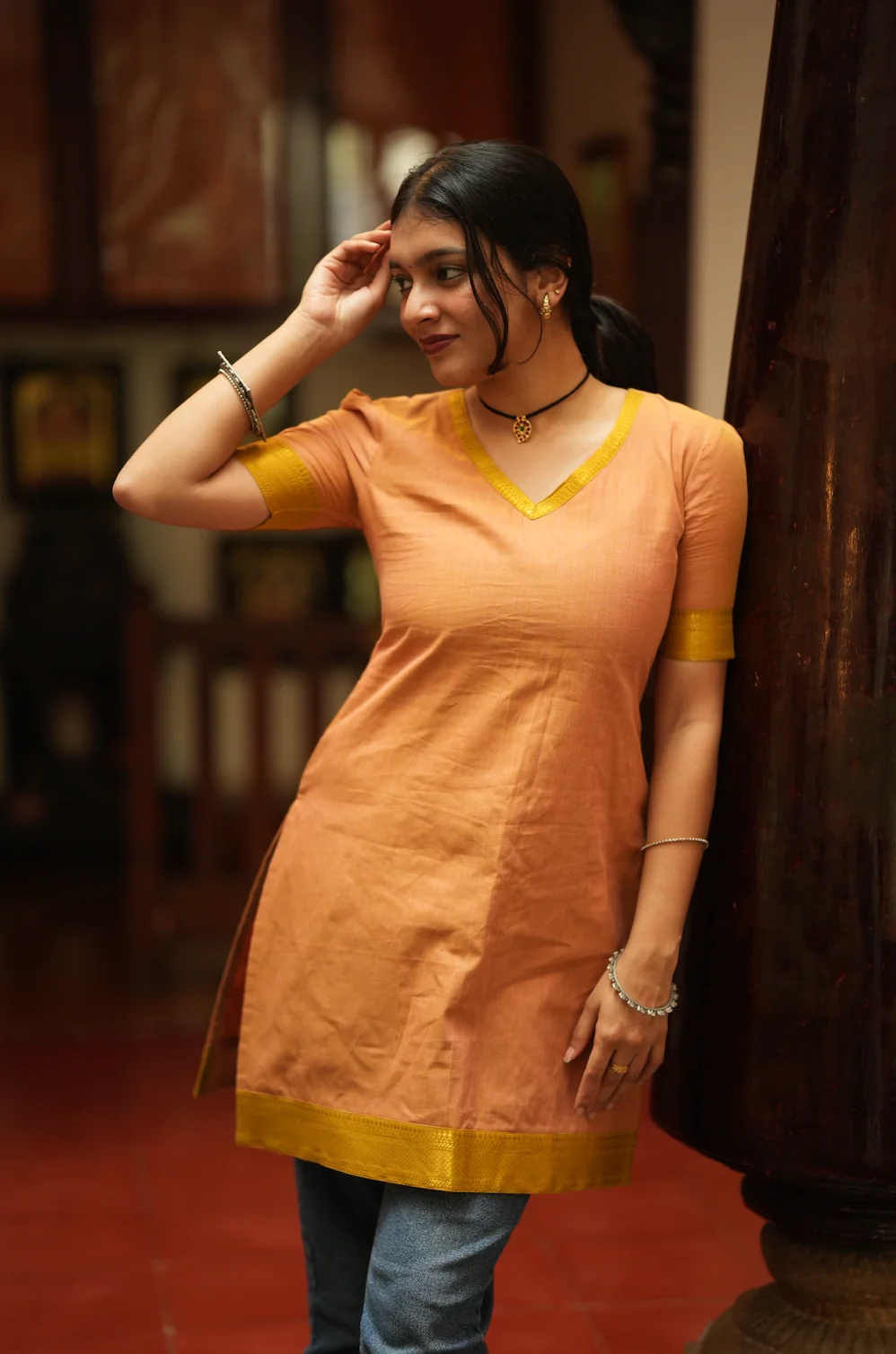 Maaya-Peach(KAAKHA-KAAKHA series) - Image 2