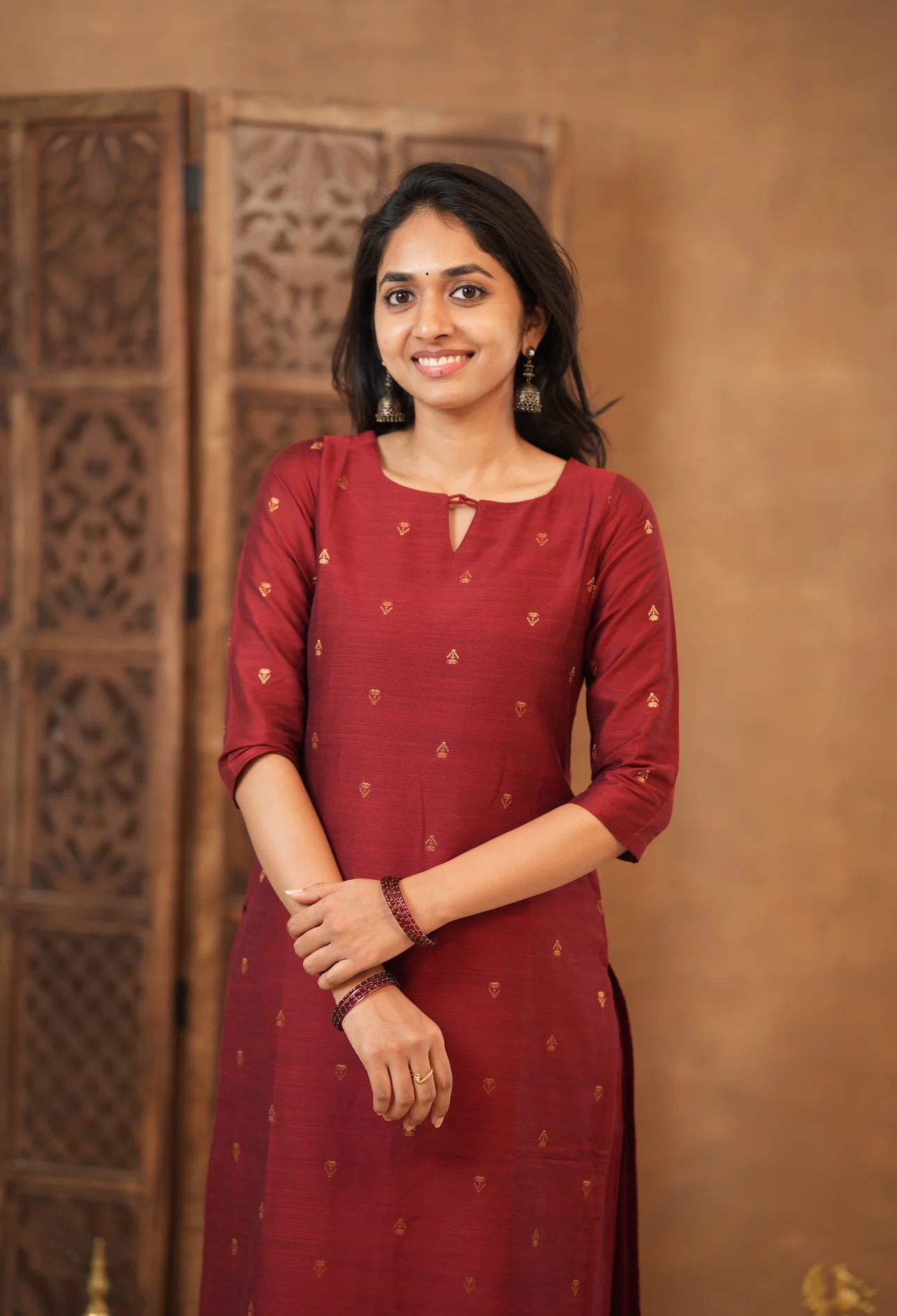 Meenakshi-Maroon - Image 4