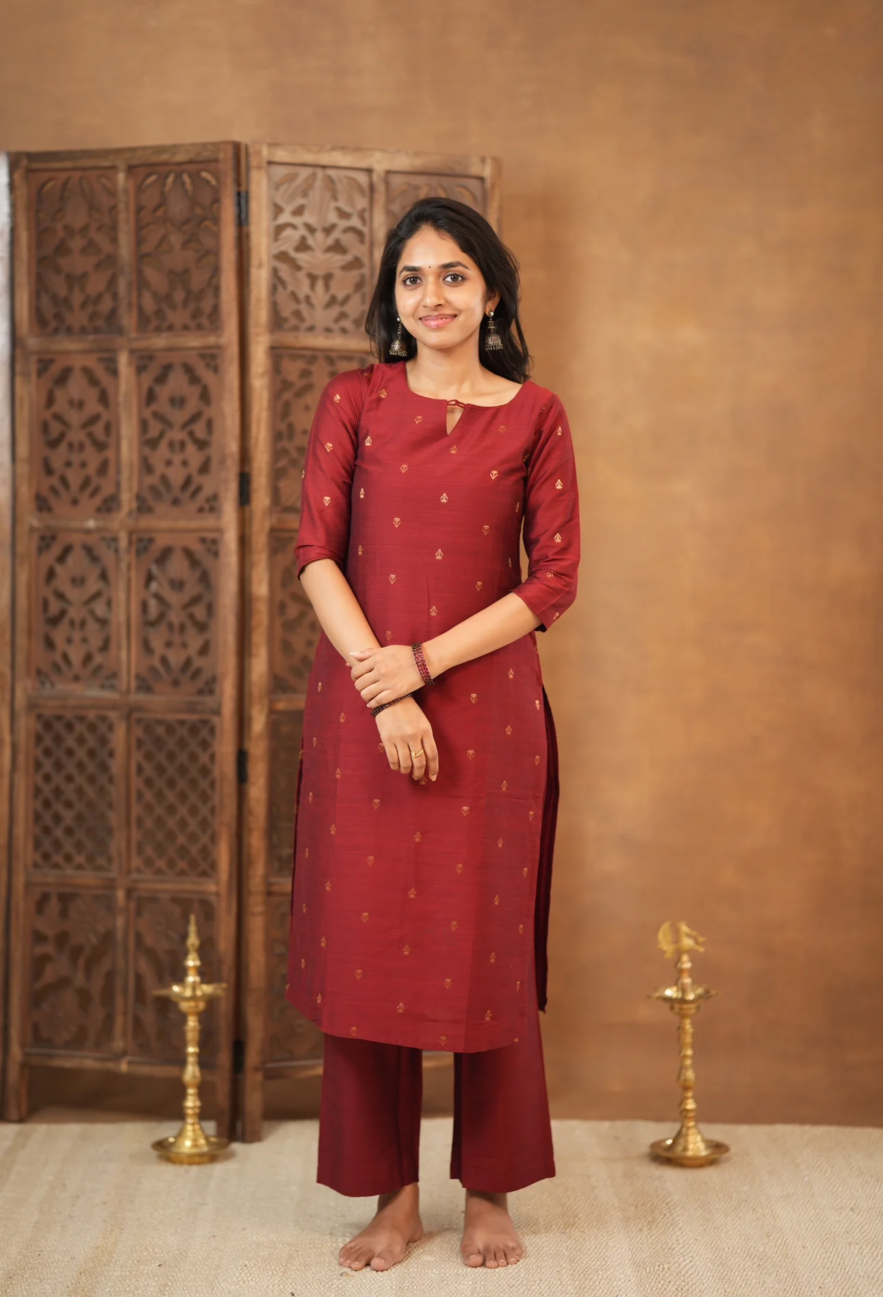 Meenakshi-Maroon - Image 5