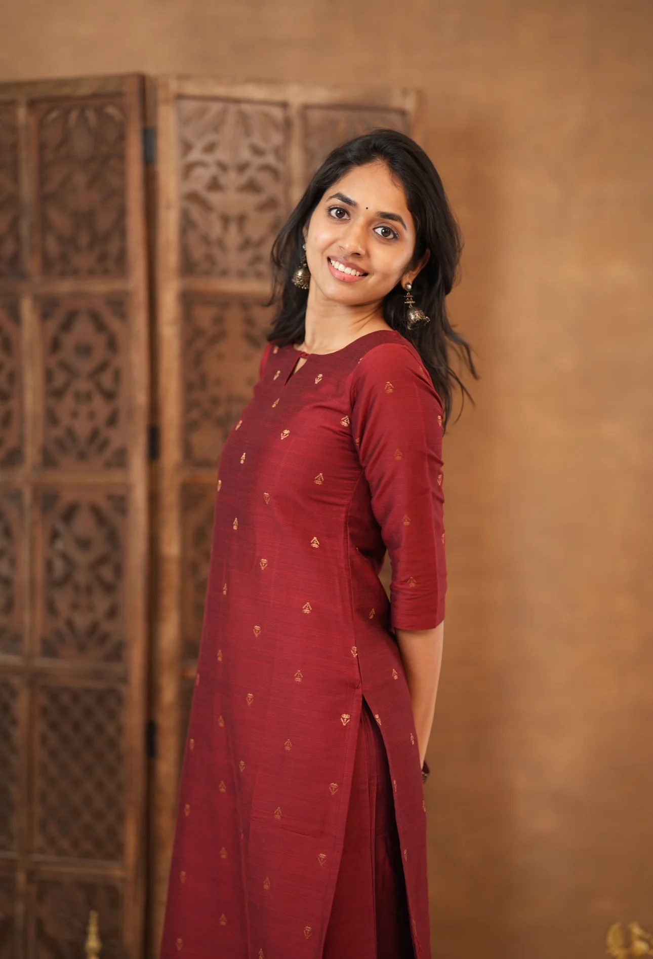 Meenakshi-Maroon - Image 6