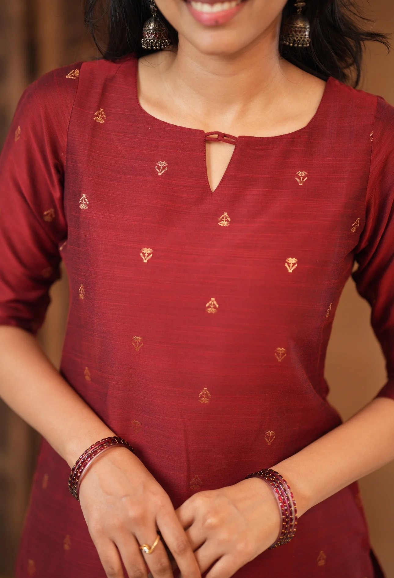 Meenakshi-Maroon - Image 7