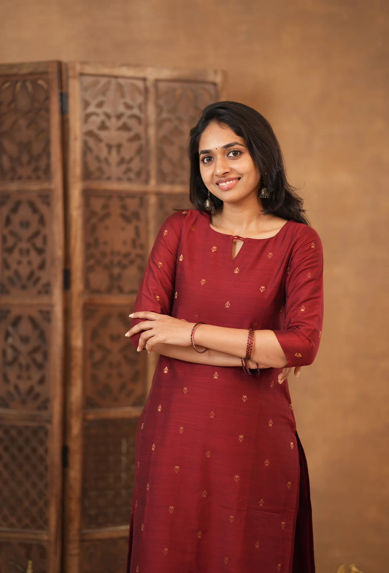 Meenakshi-Maroon - Image 8