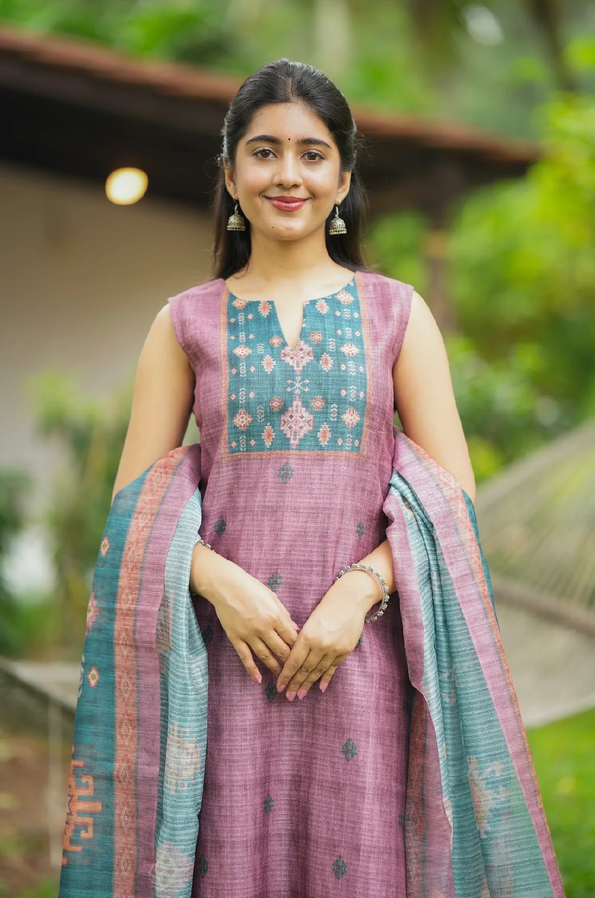 Megha-Geometric Kalamkari