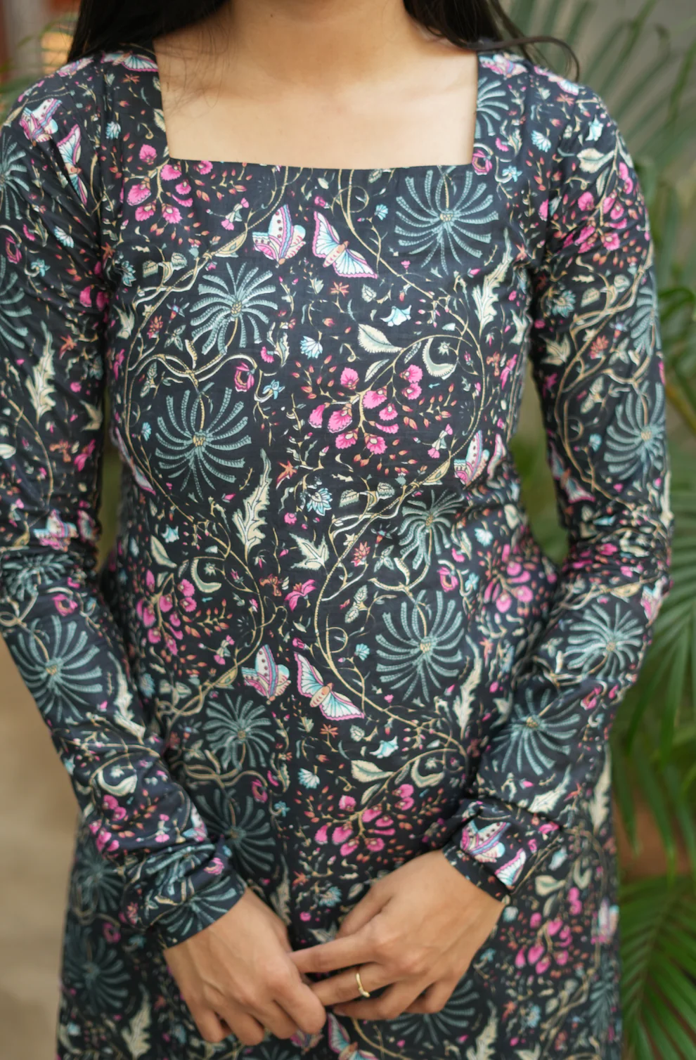 Megha-short Kurti I(black) - Image 4