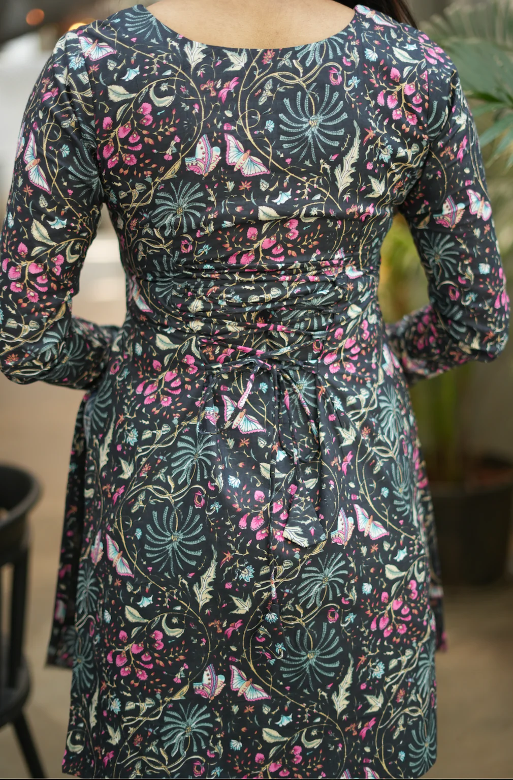 Megha-short Kurti I(black) - Image 7