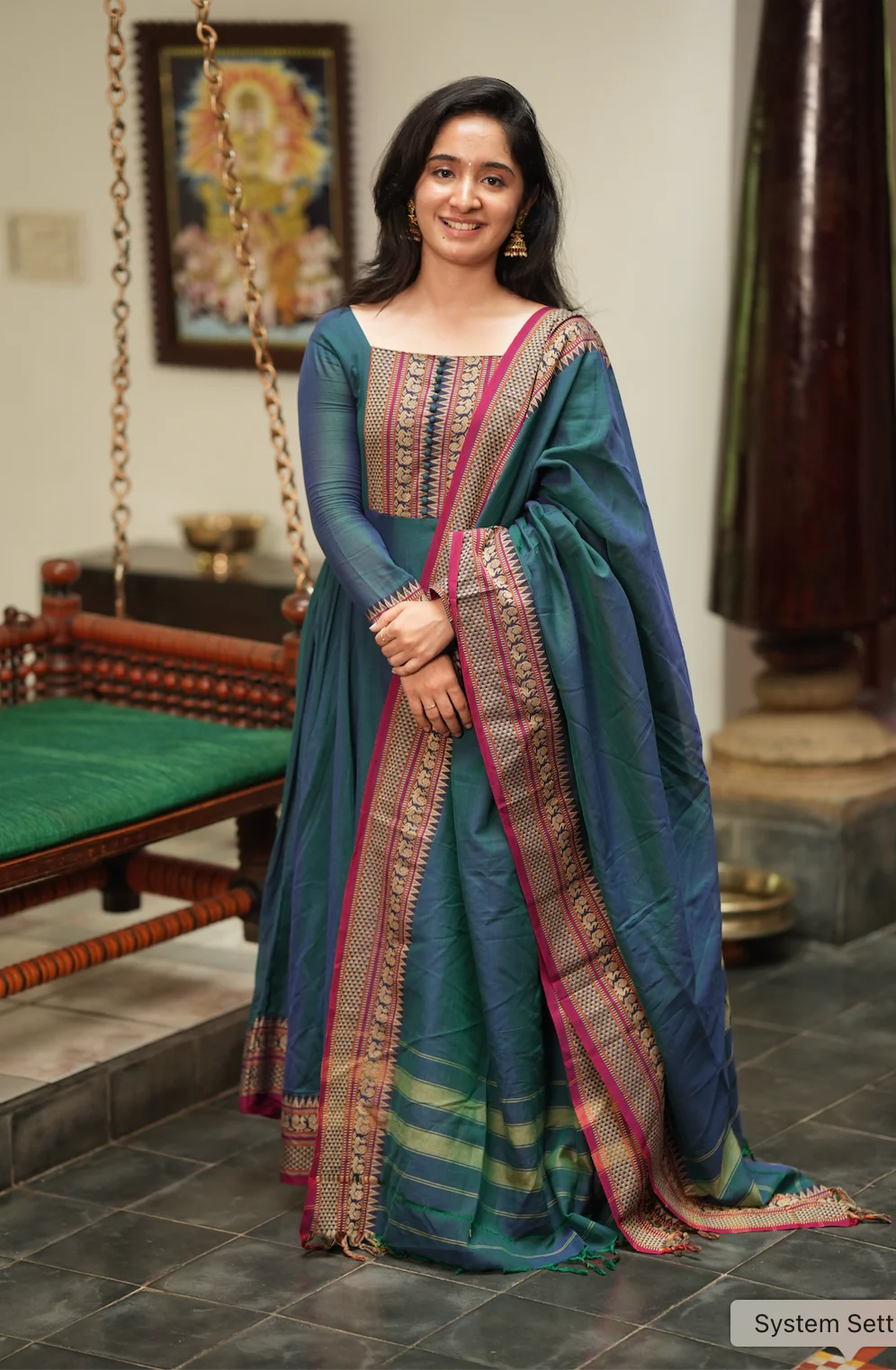 Radha-Teal (VC DIWALI'25) - Image 2