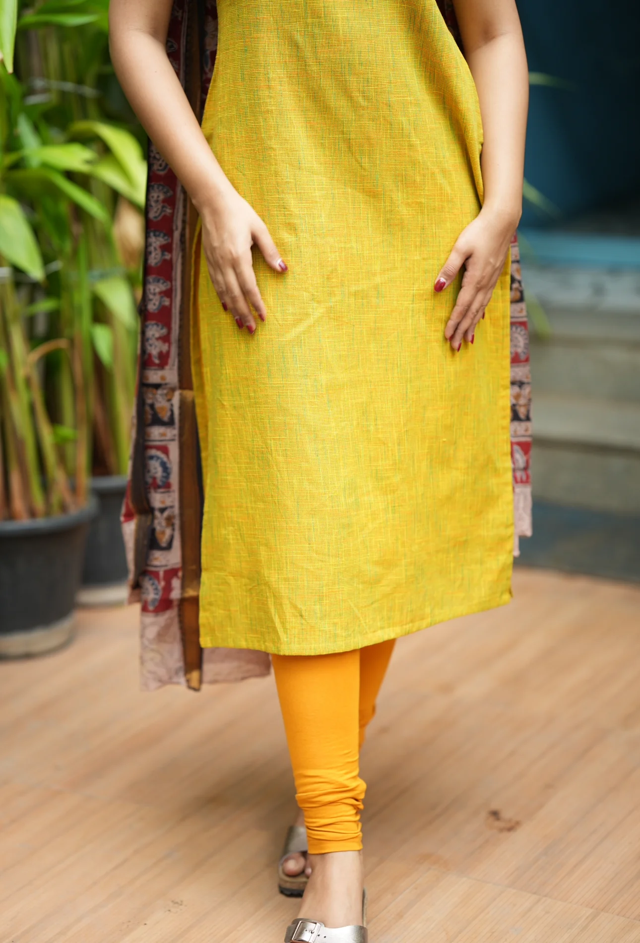 Revathy-III (yellow+green) - Image 8