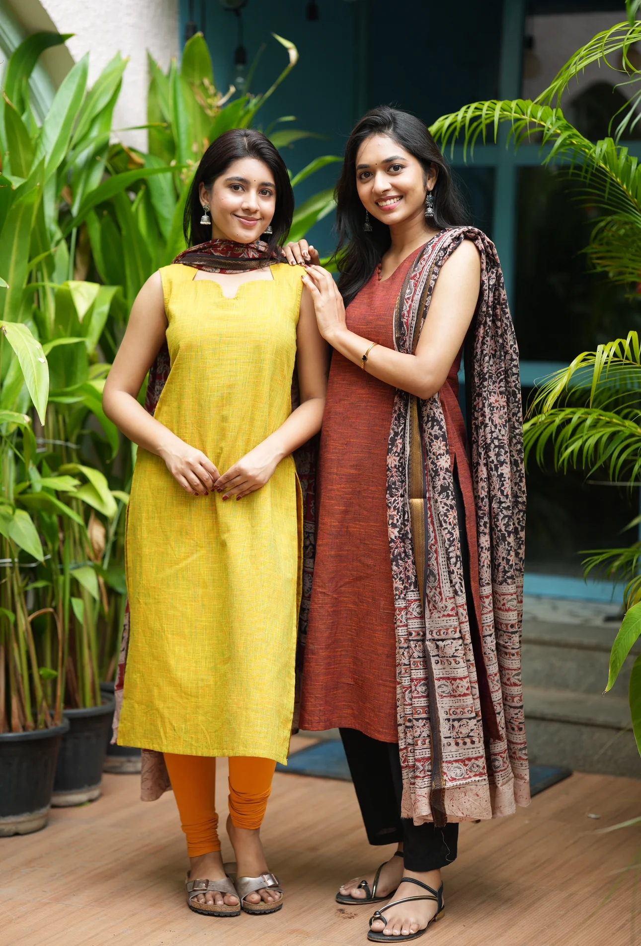 Revathy-III (yellow+green) - Image 9