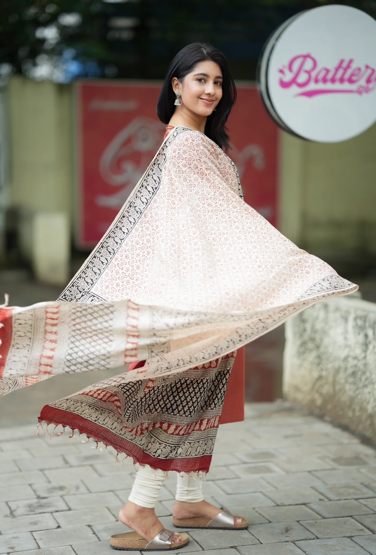 Revathy-II (Brick+Kalamkari) - Image 4