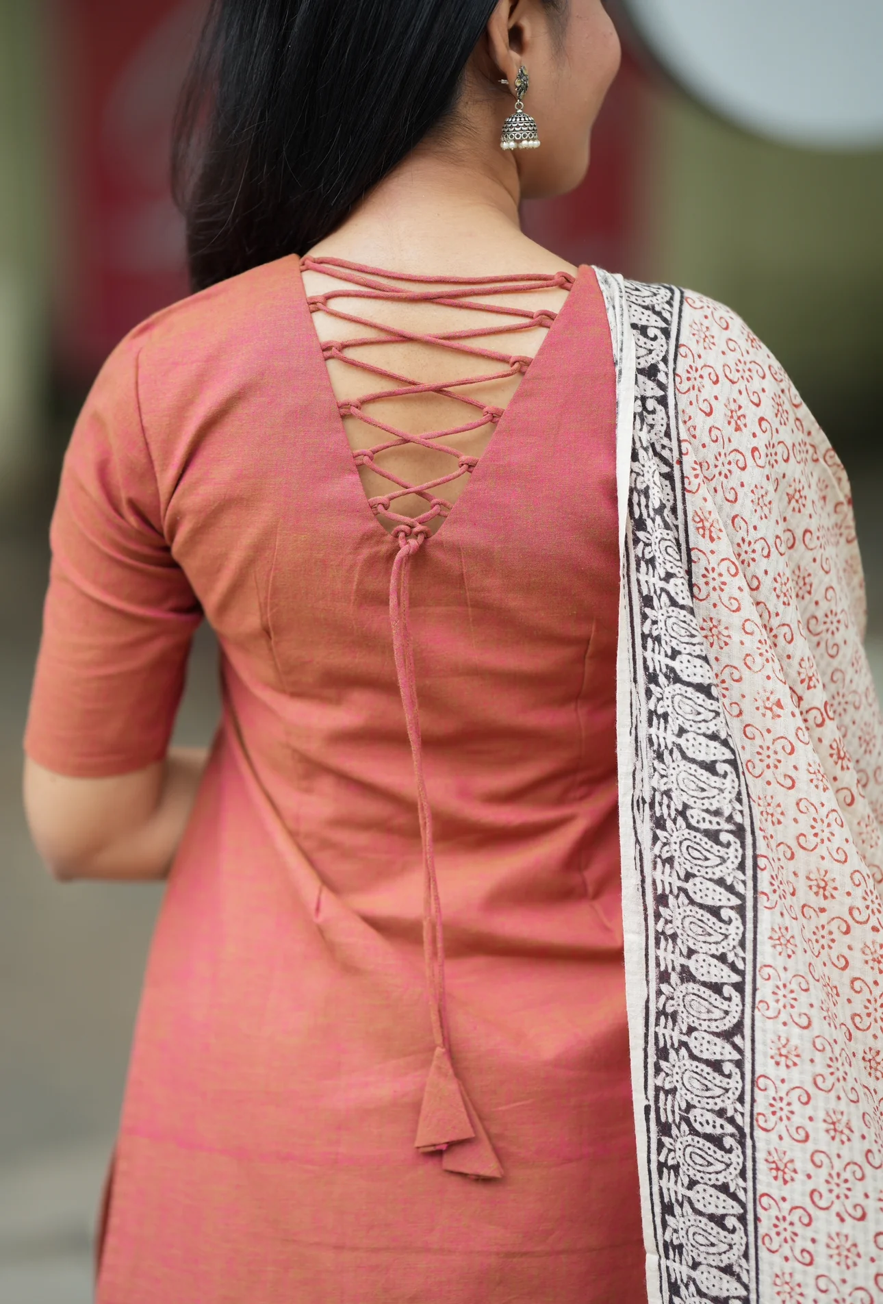 Revathy-II (Brick+Kalamkari) - Image 6