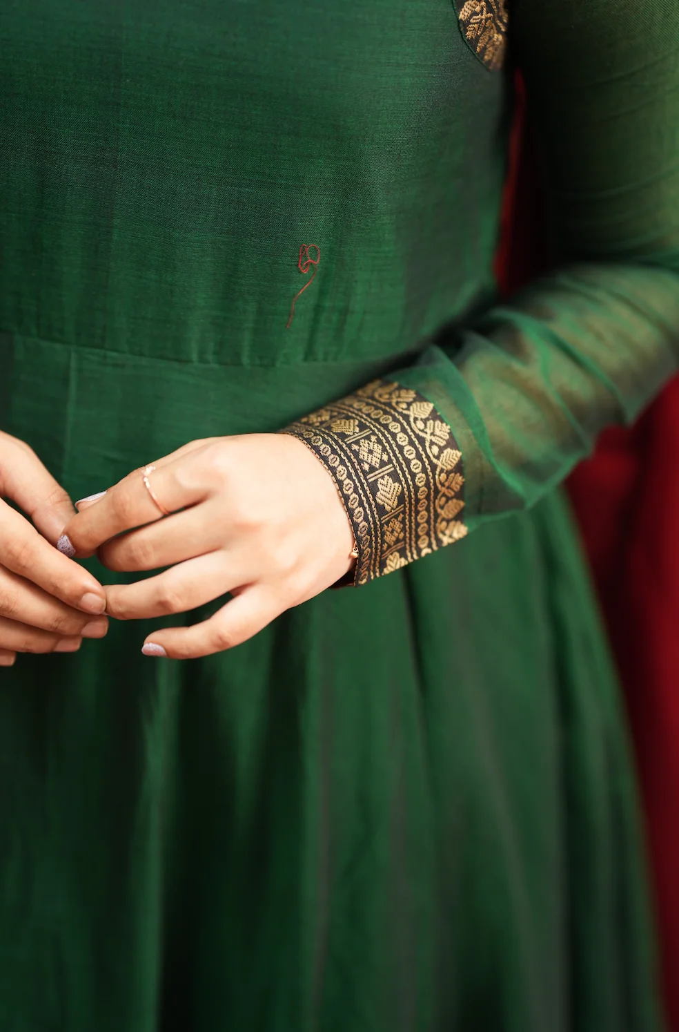 Rukmini-(GREEN)-VC DIWALI 25 - Image 3