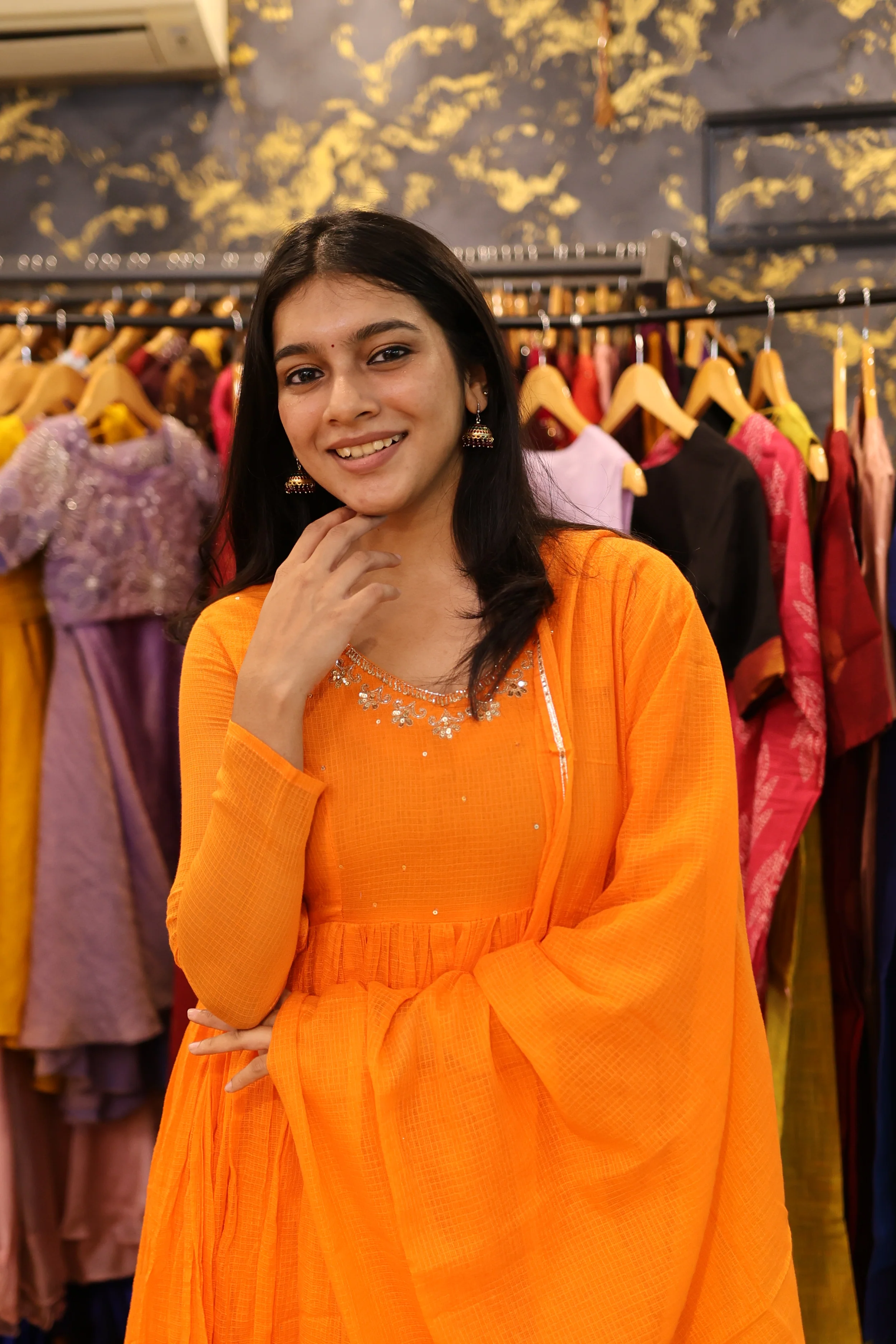 Saanvi-Orange