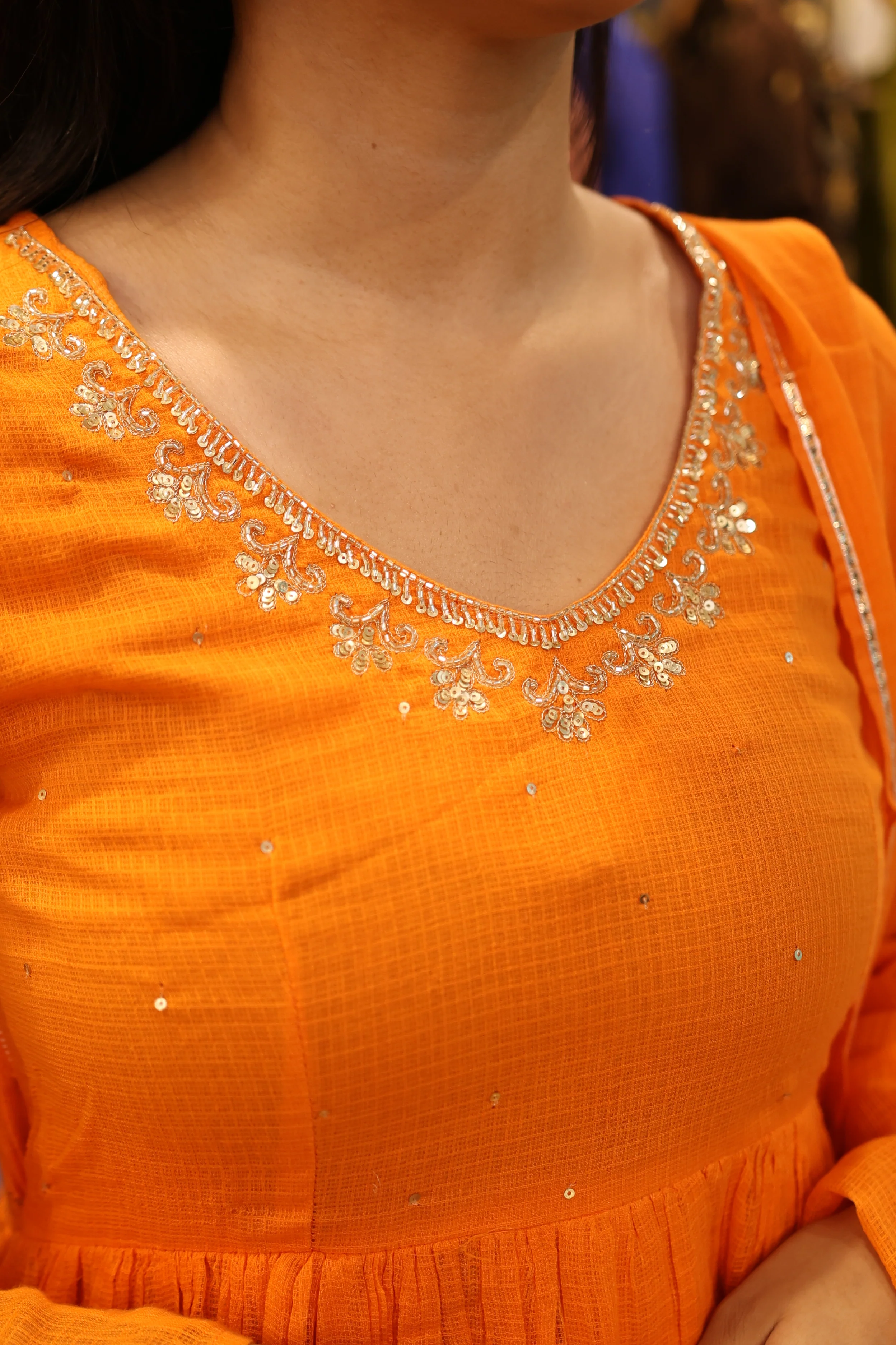 Saanvi-Orange - Image 5