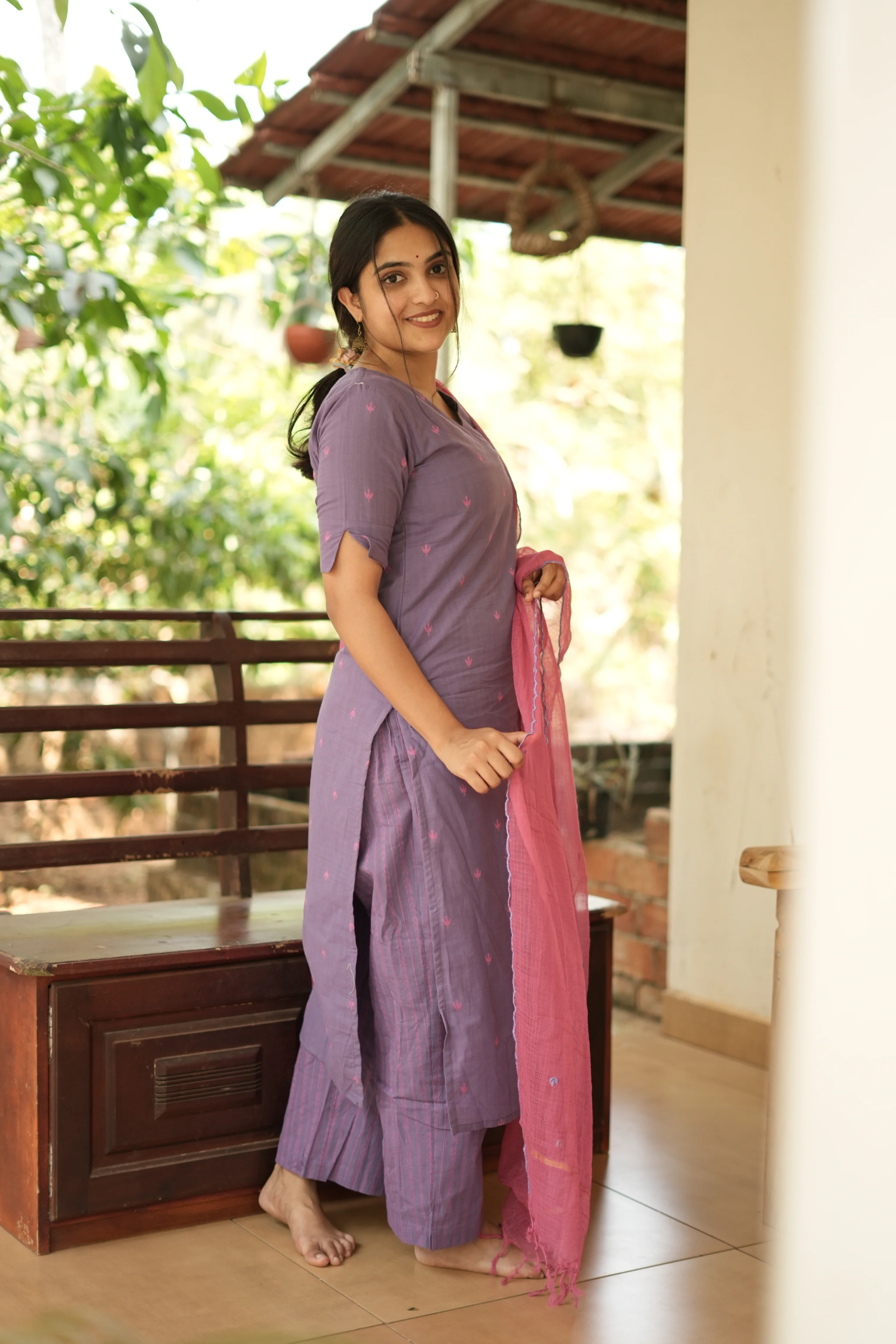 Sevandhi-purple - Image 3