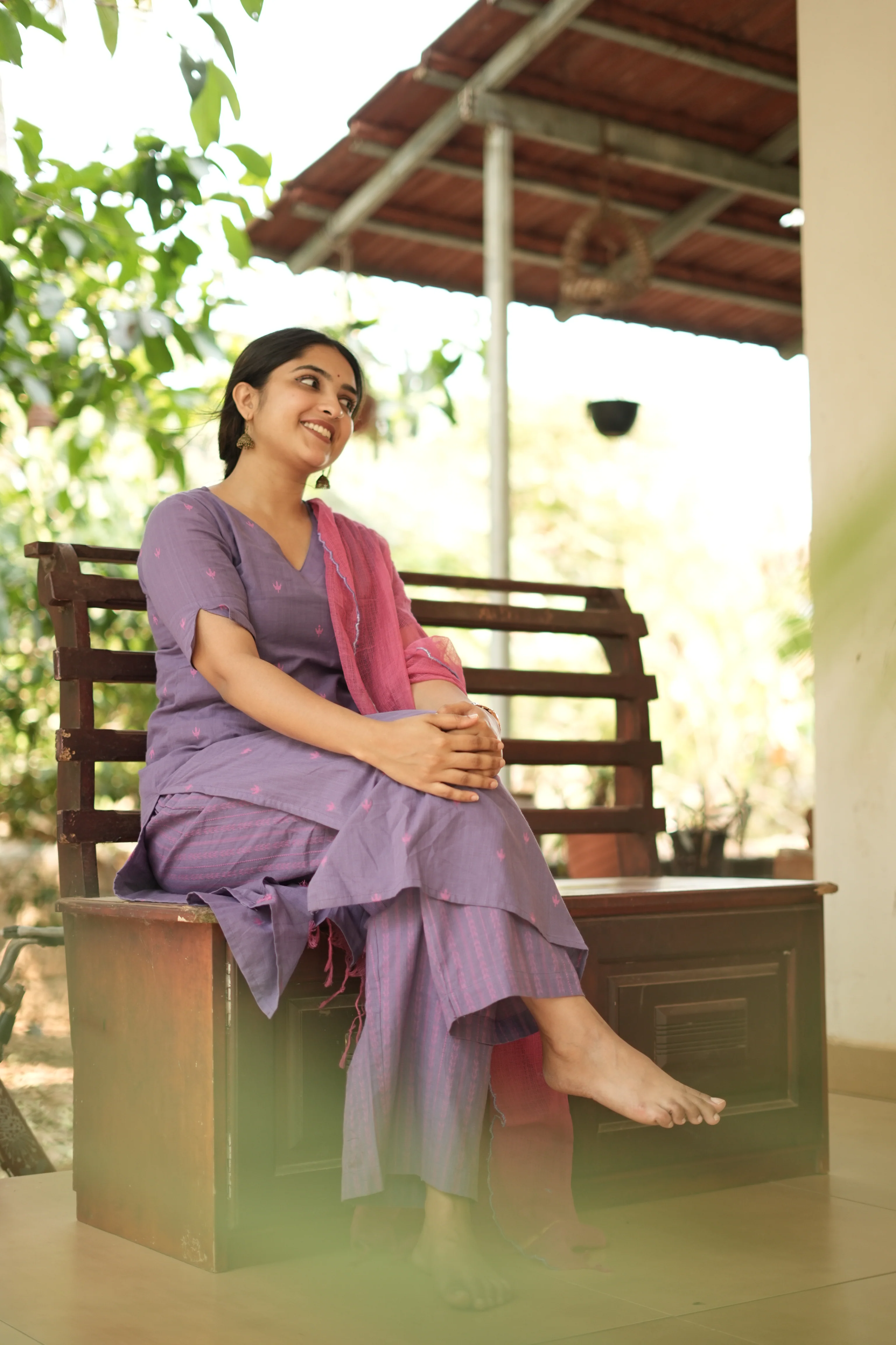 Sevandhi-purple - Image 4