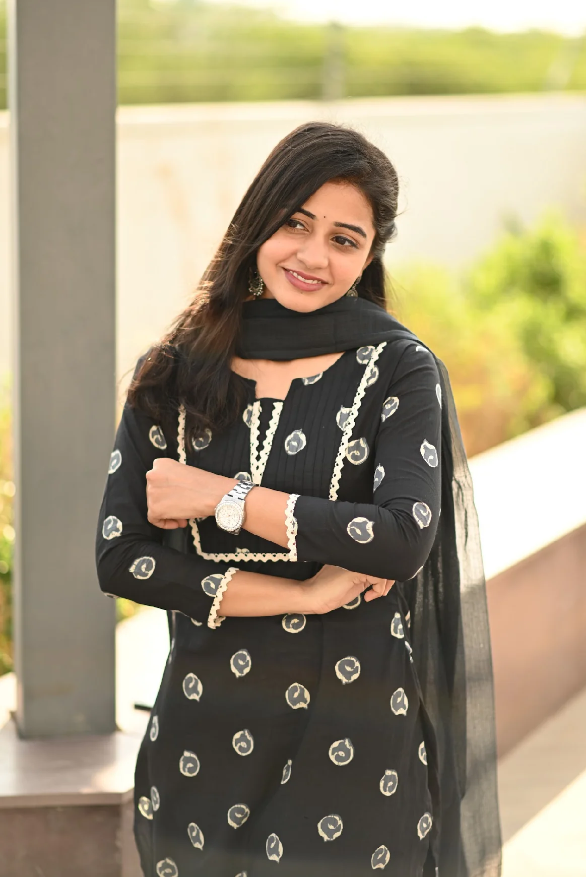 Shravya-Black kota - Image 4