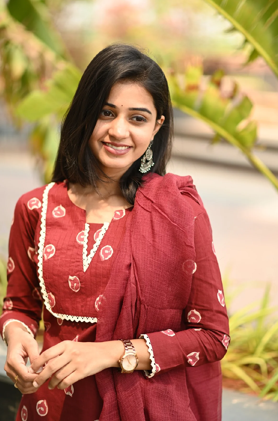 Shravya-Maroon kota