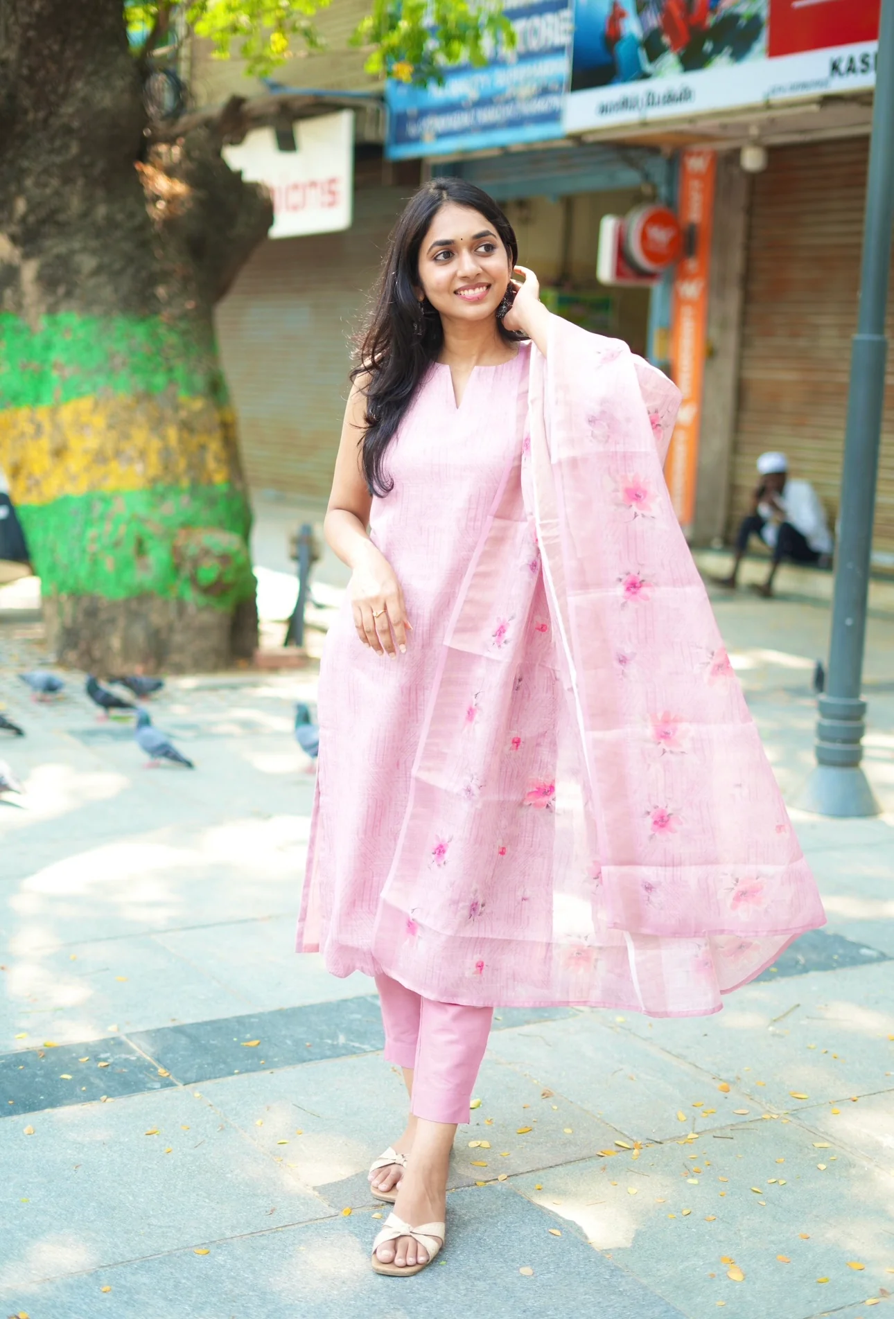 SHREYA-Tissue pink - Image 10