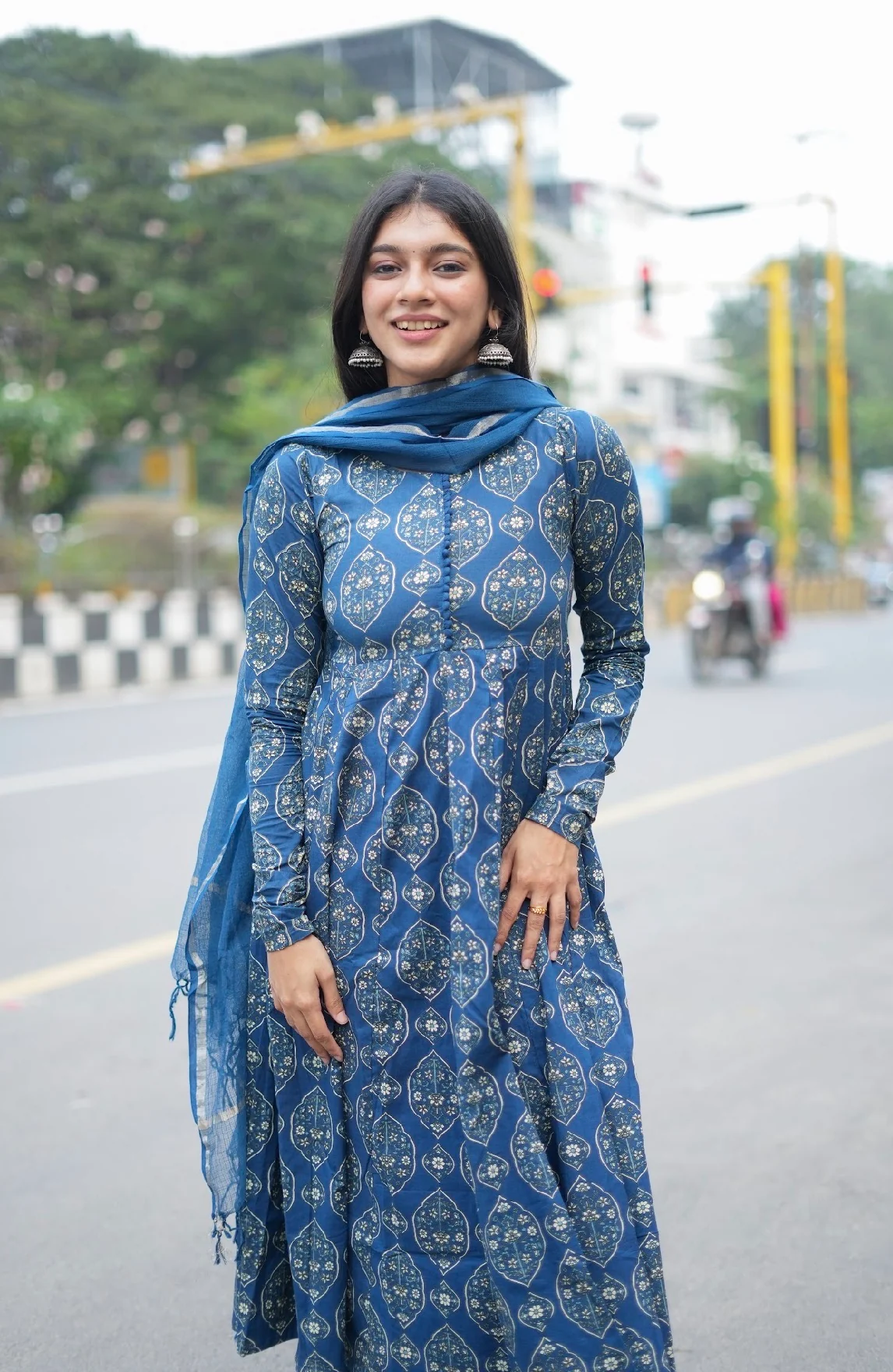 Shwetha-Indigo