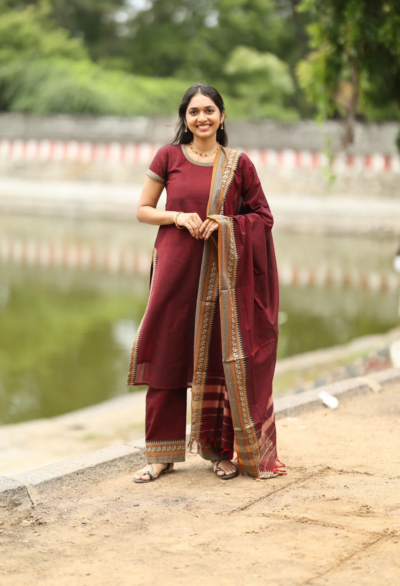 Srivalli-Maroon - Image 10