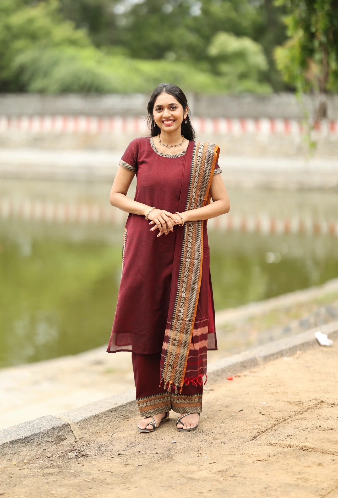 Srivalli-Maroon - Image 3