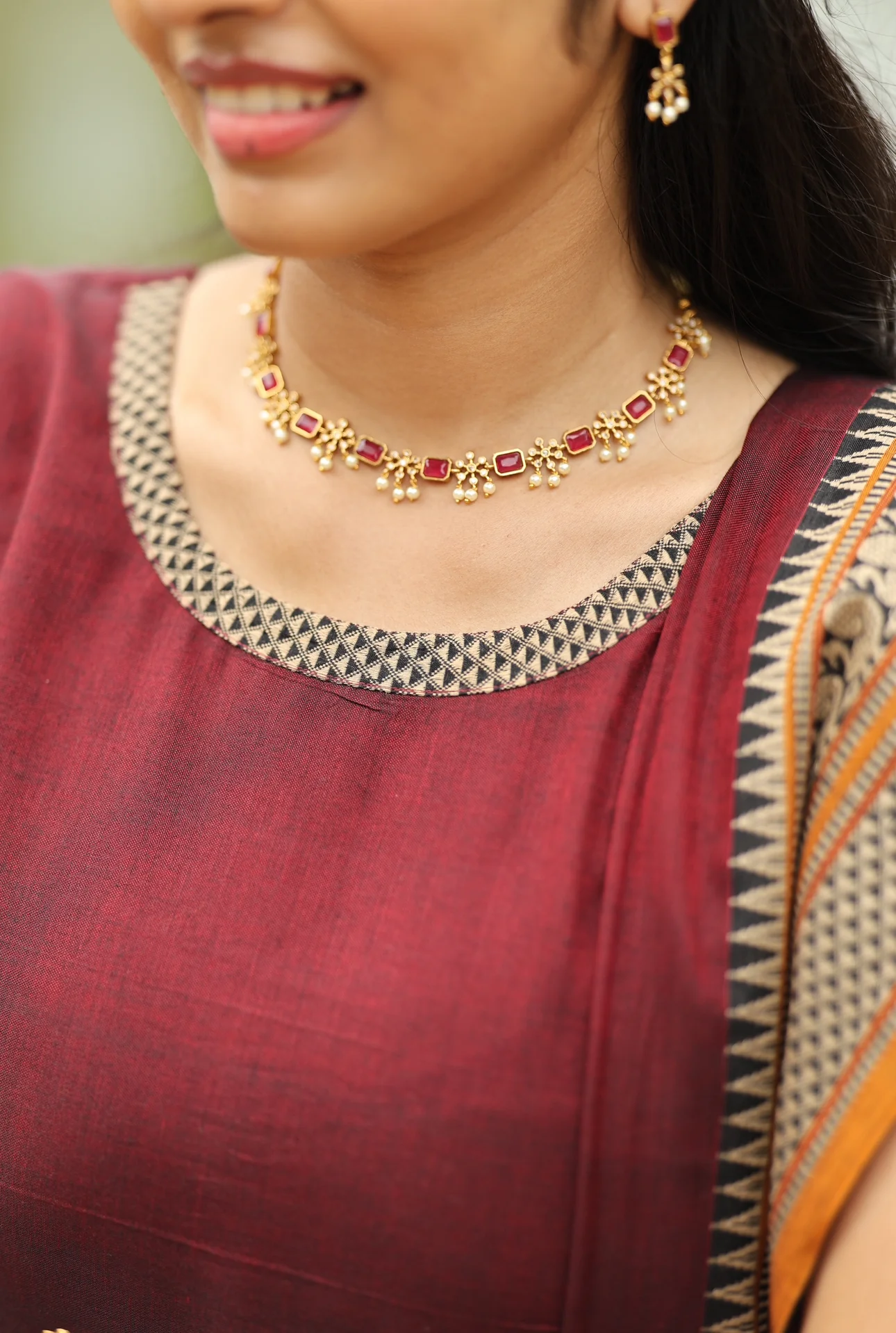 Srivalli-Maroon - Image 8