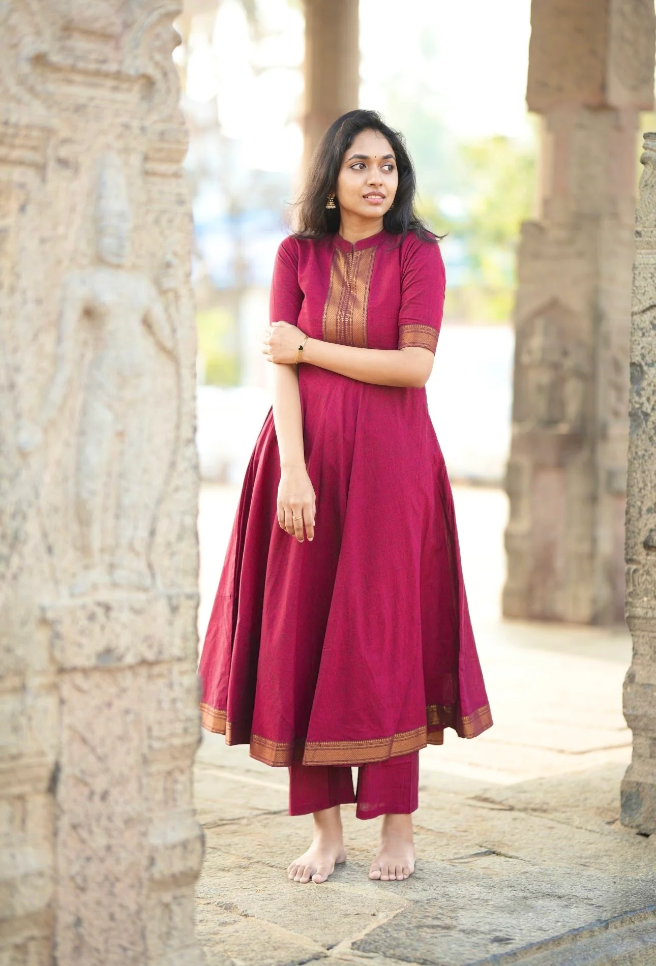 SUBATHRA-Maroon - Image 6