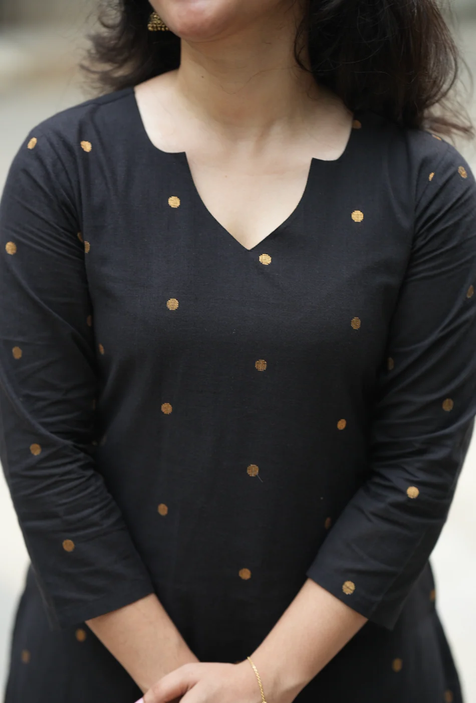 Yashodha-Black Kurti - Image 3